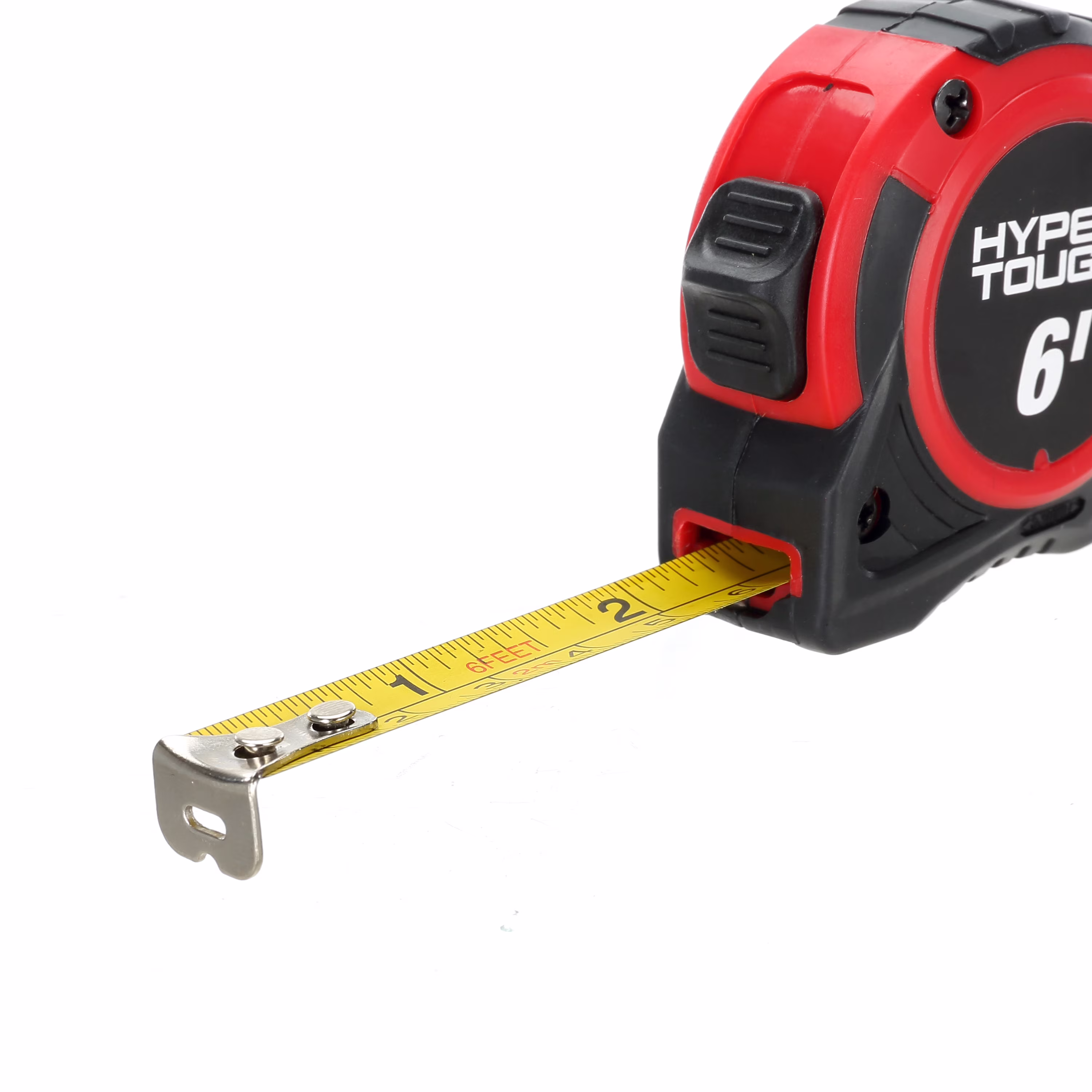 Hyper Tough 6-Foot Tape Measure with Keychain