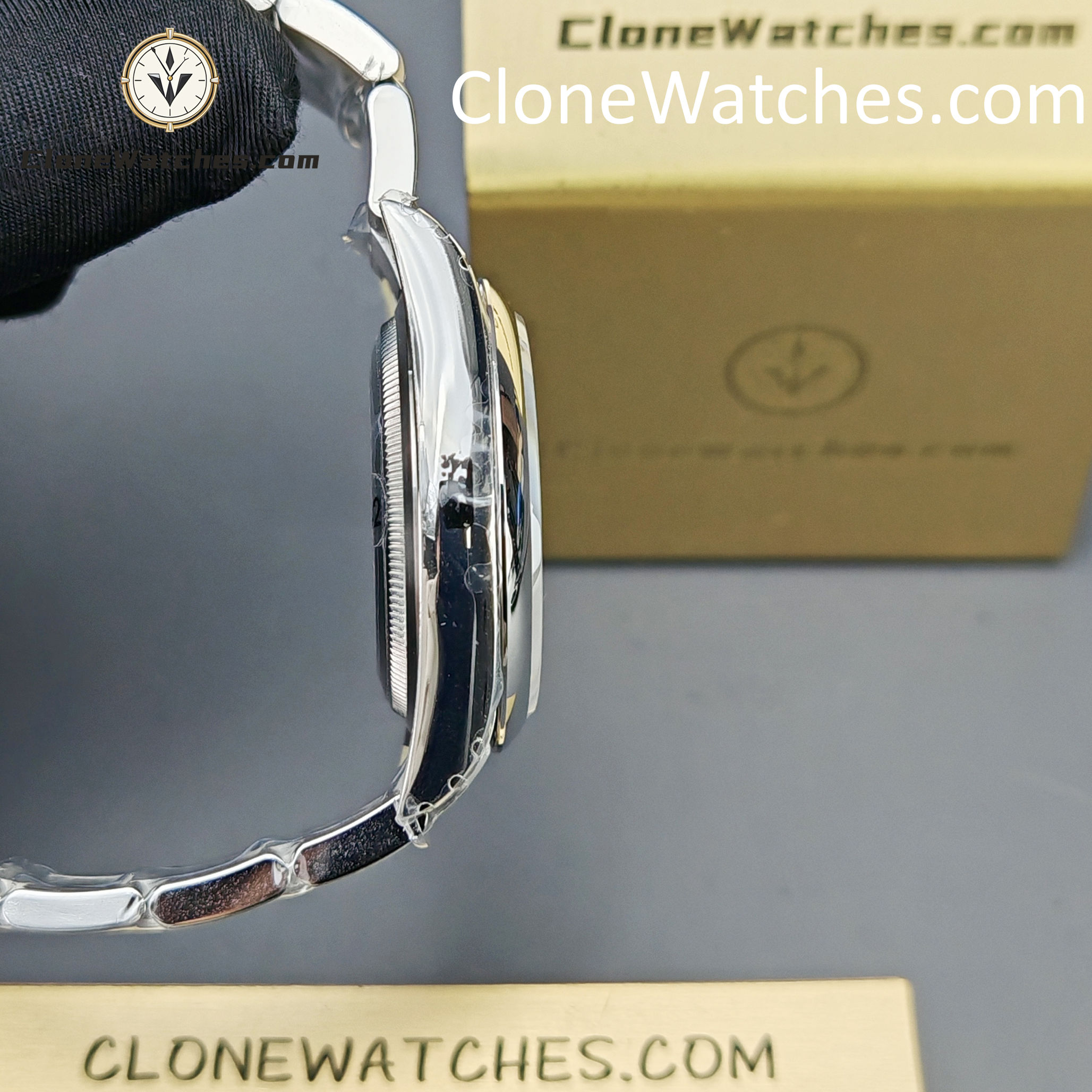 Rolex Super Clone Watches 1:1 Oyster Perpetual Yellow Dial 36mm M126000-0012 3230 Movement