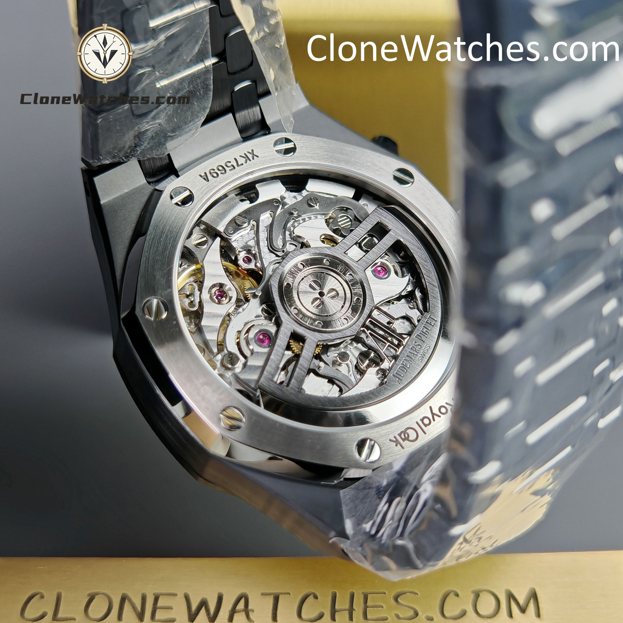 Audemars Piguet Super Clone Watches 1:1 Royal Oak All Black Dial 26240 Selfwinding Chronograph
