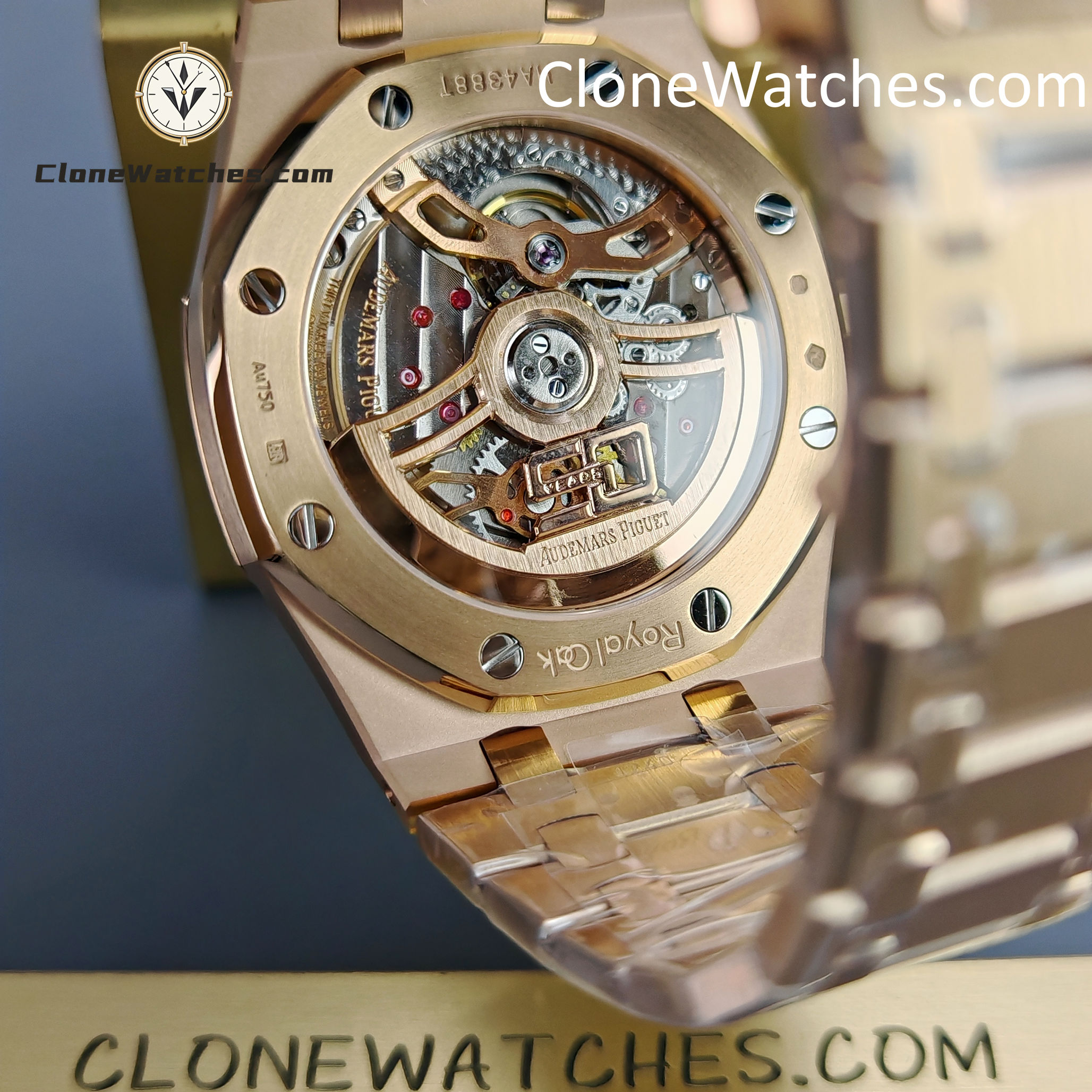 Audemars Piguet Super Clone Watches 1:1 Royal Oak”Jumbo” Extra-Thin “50th Anniversary” 16202 Smoked Grey Dial 39MM