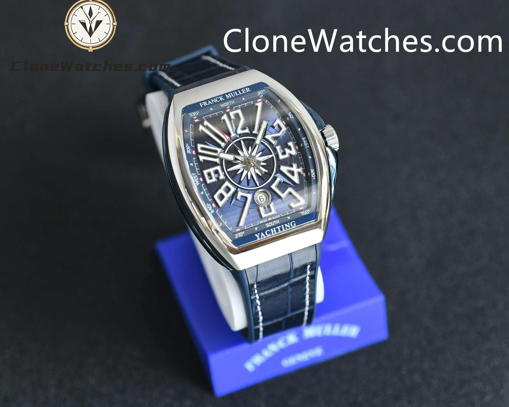 Franck Muller Super Clone Watches 1:1 V45 SC DT YACHTING OG 44mm