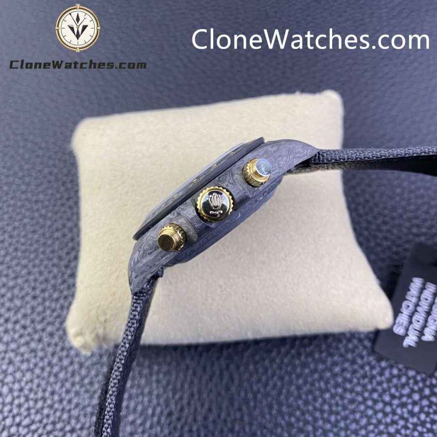 Modified Super Clone Watches 1:1 DiW Rolex Daytona NTPT Carbon “AVIA GREY”