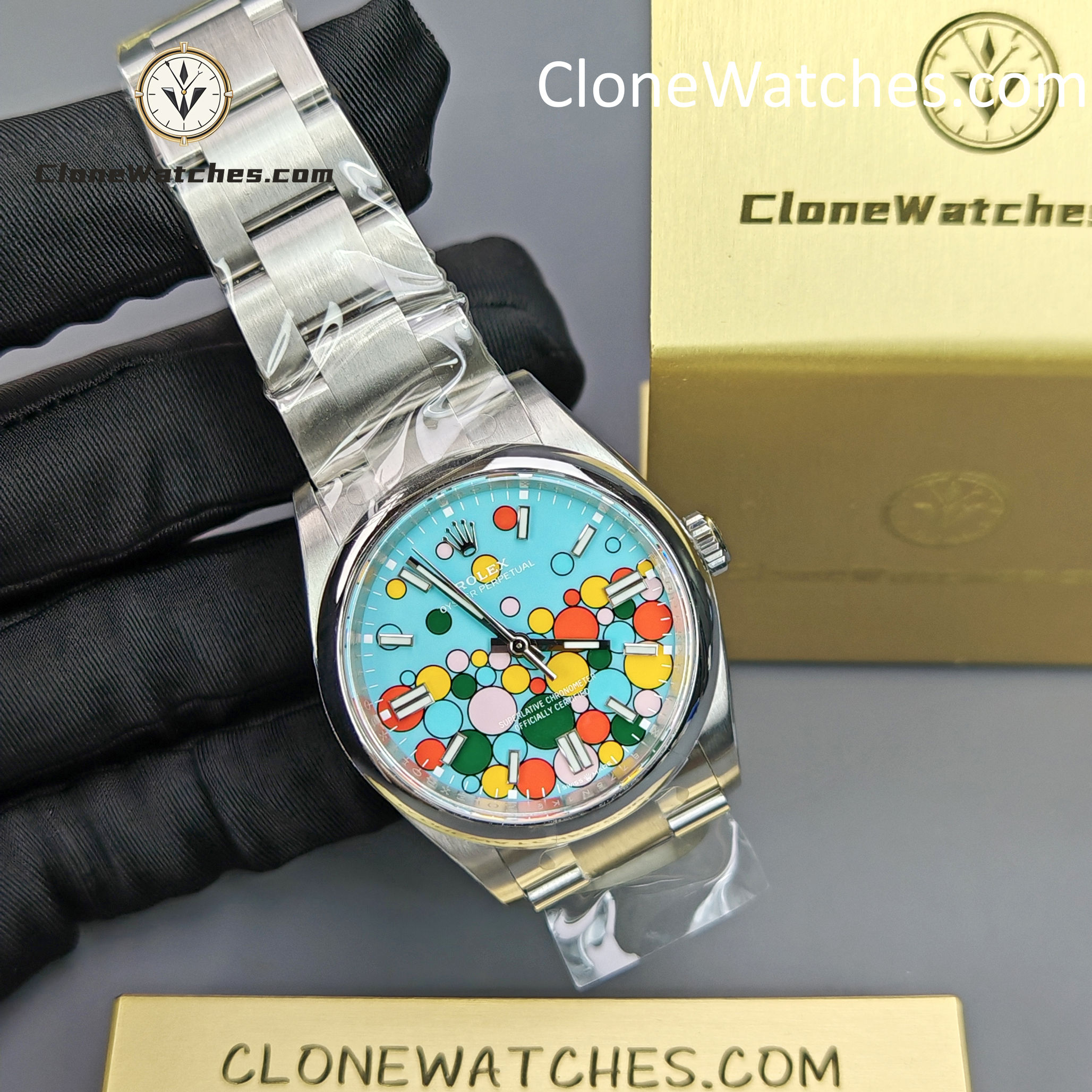 Rolex Super Clone Watches 1:1 Oyster Perpetual Celebration Dial 36mm m126000-0009 3230 Movement