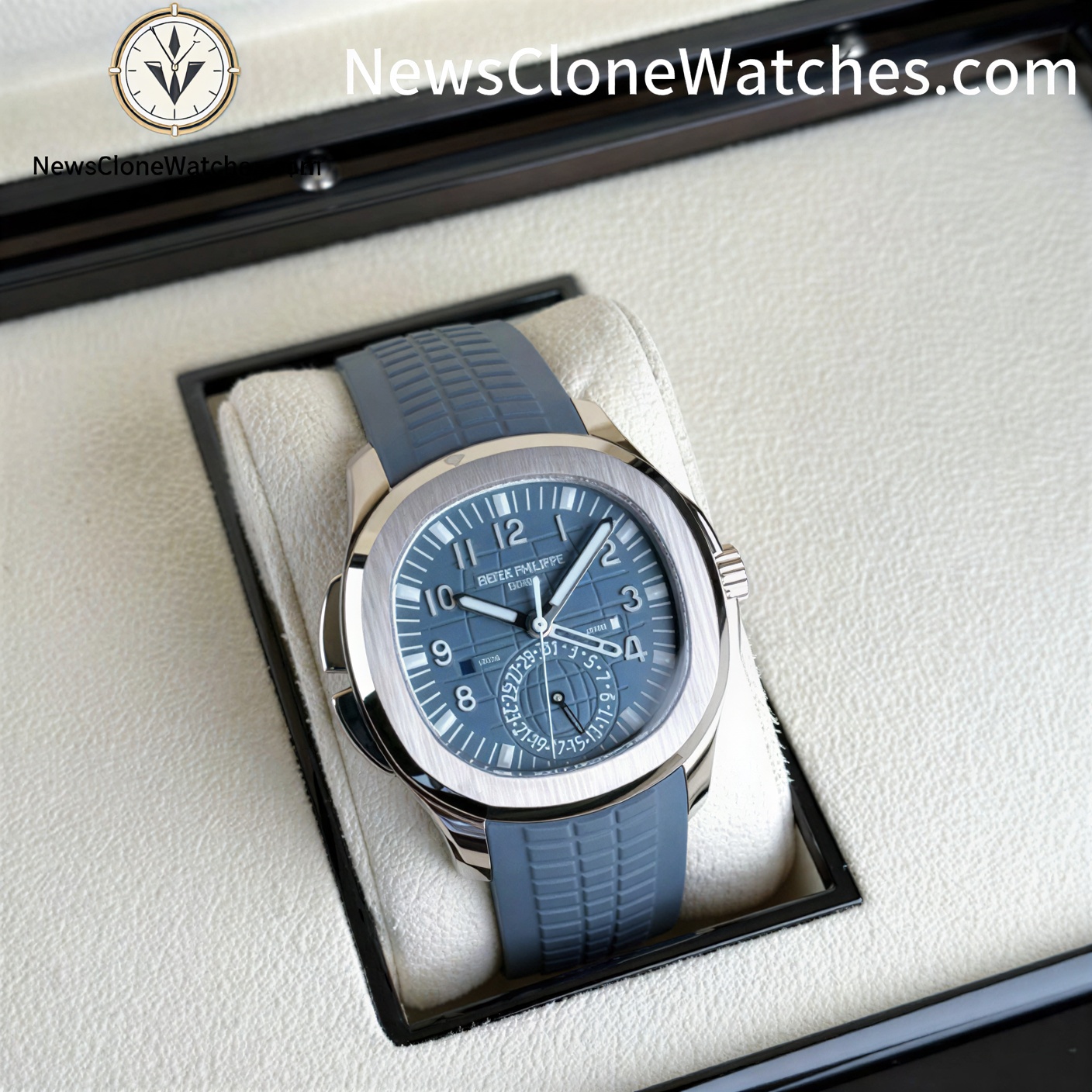 Clone Patek Philippe Aquanaut 5164G 001 White Gold