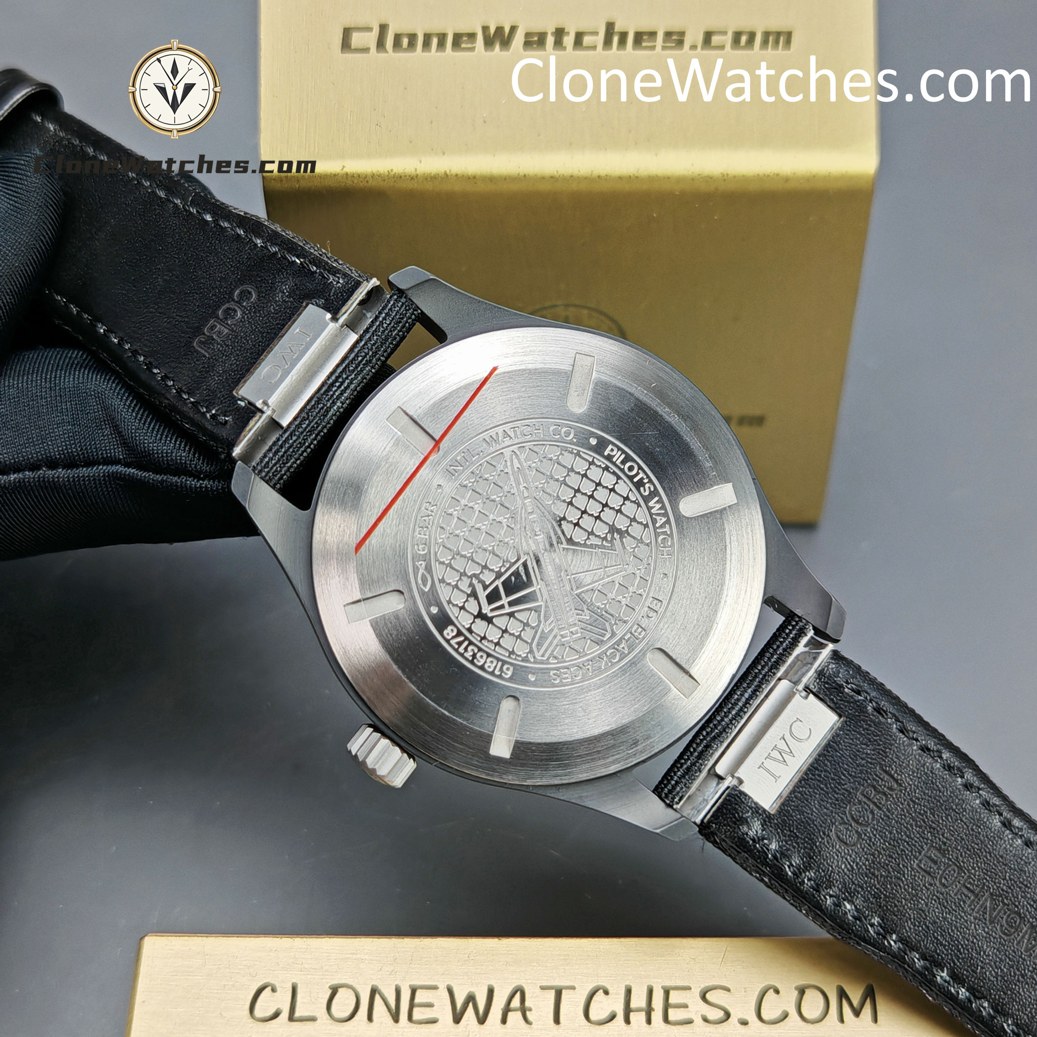 IWC Super Clone Watches 1:1 Pilot’s Watch Automatic 41MM Black Aces IW326905