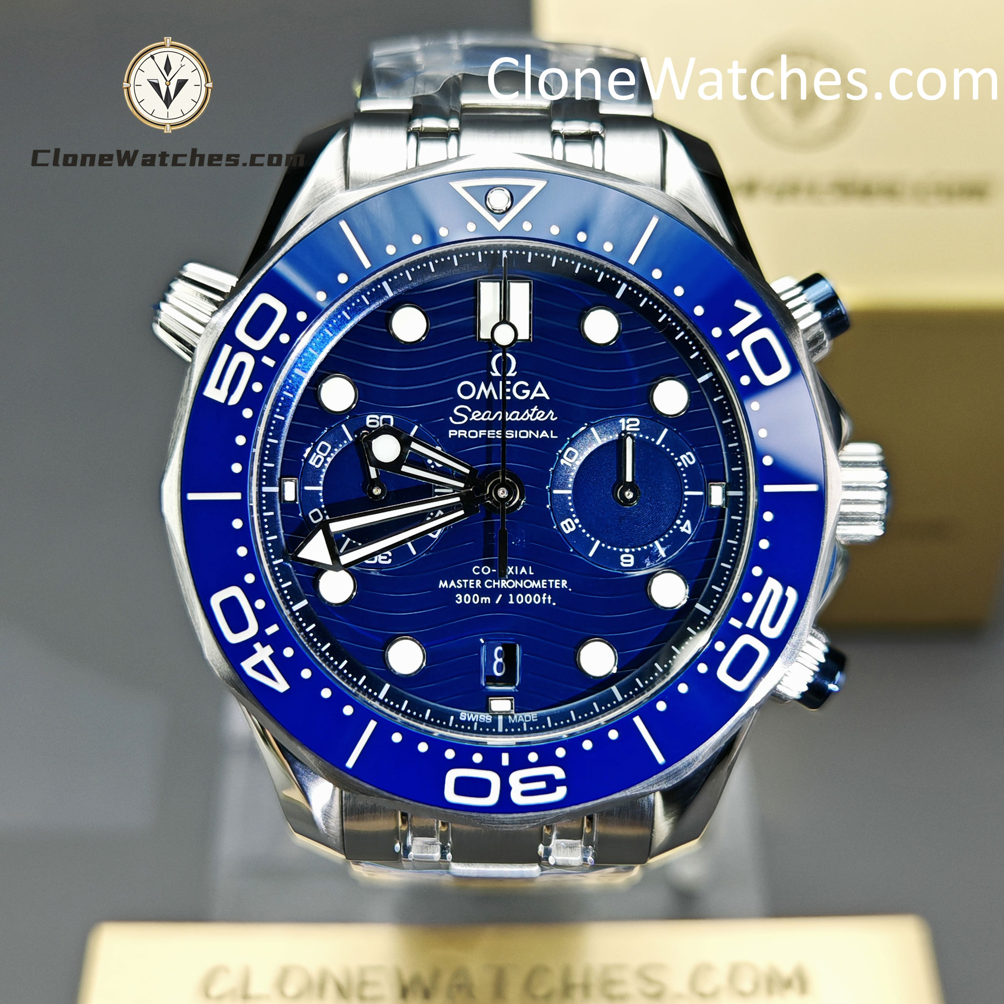 OMEGA Super Clone Watches 1:1 Seamaster Diver 300M 44MM 210.30.44.51.03.001
