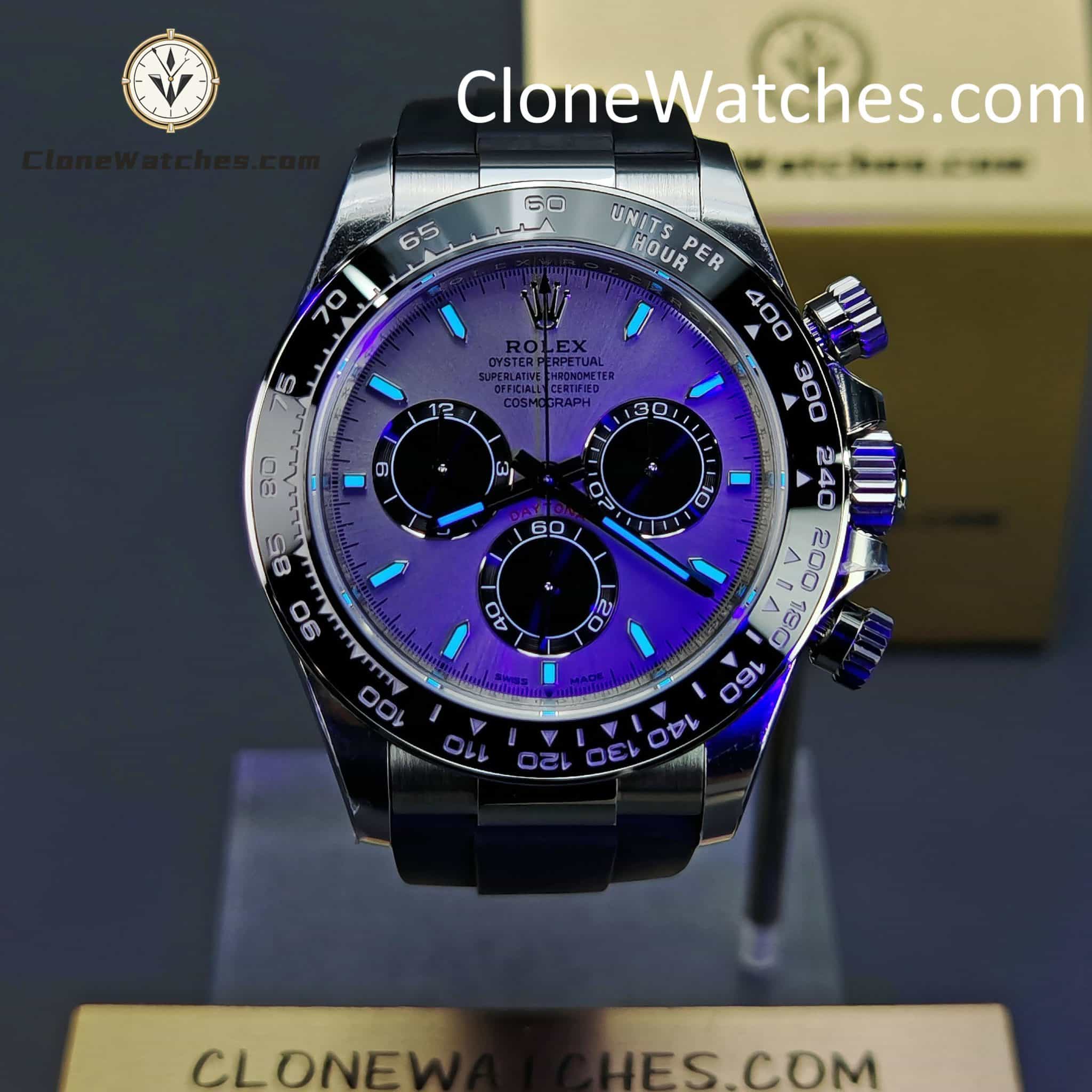 Rolex Super Clone Watches 1:1 Daytona M126519LN-0006 4131 Movement