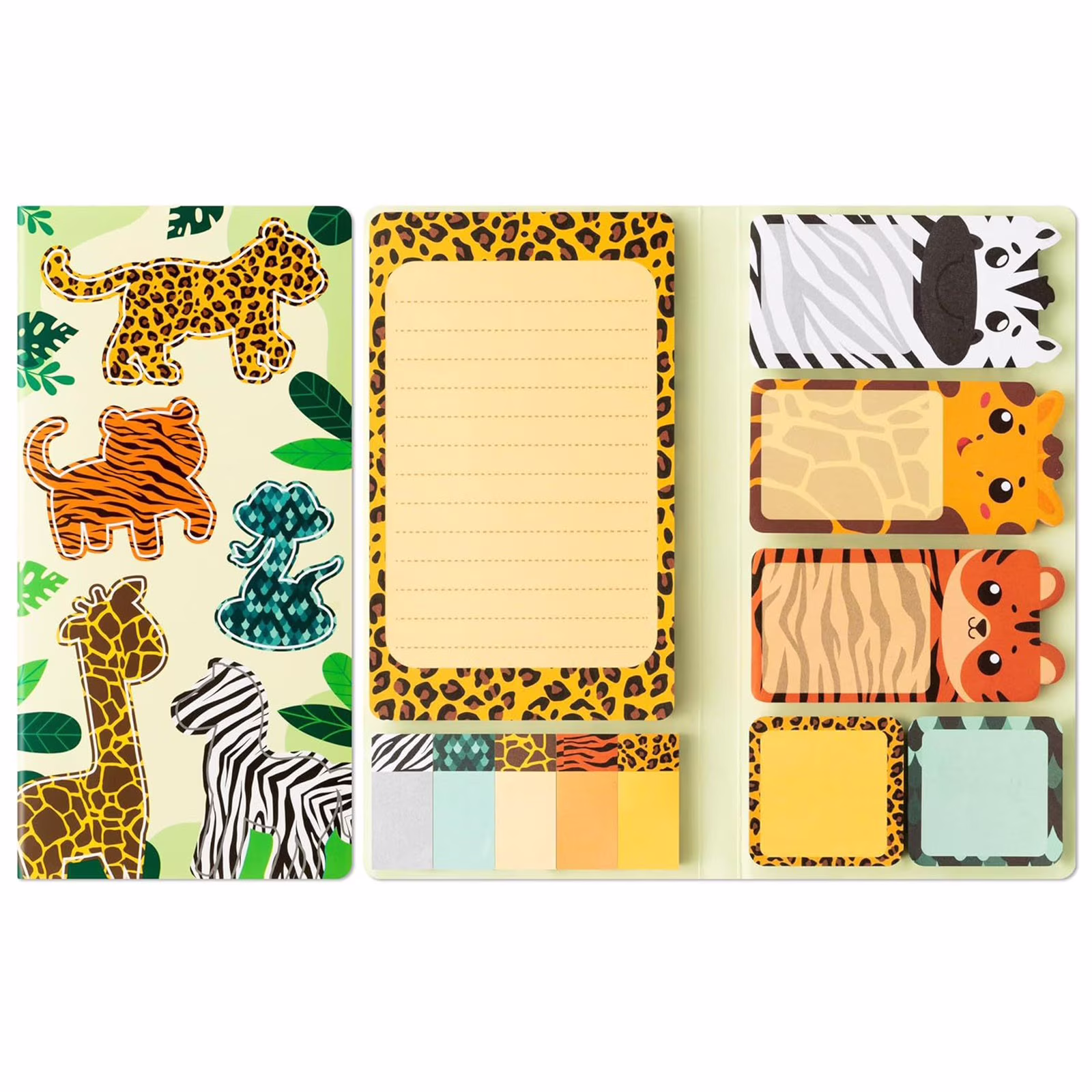 Ngheia Various Combinations of Sticky Notes Otter Theme, Special Shaped Combination Note Pad Creative Simple Cartoon Message Pad Stick Account Notepad, 1*Post-It Note Book