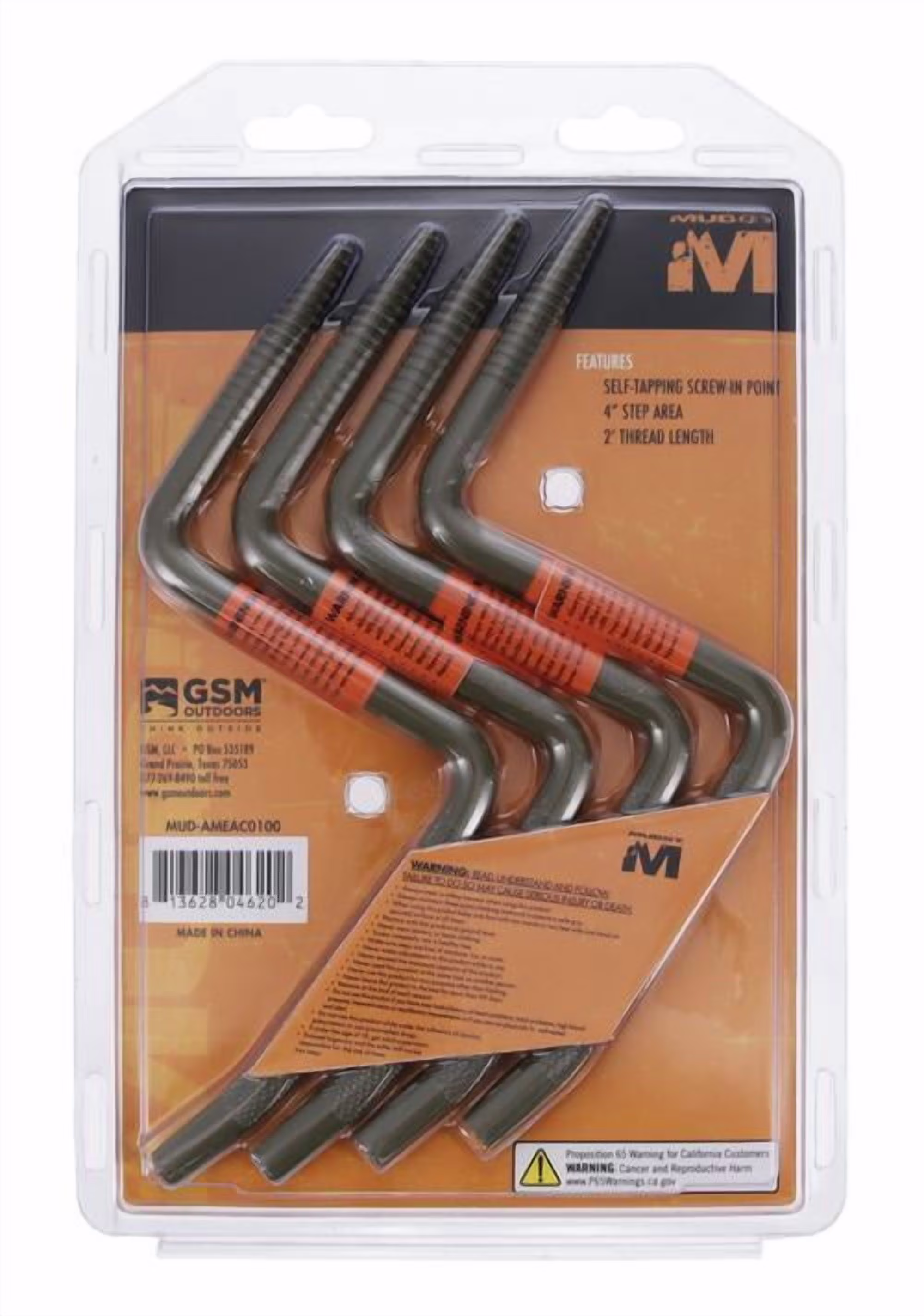 Muddy Single Screw in Step for Hunting Tree Stand