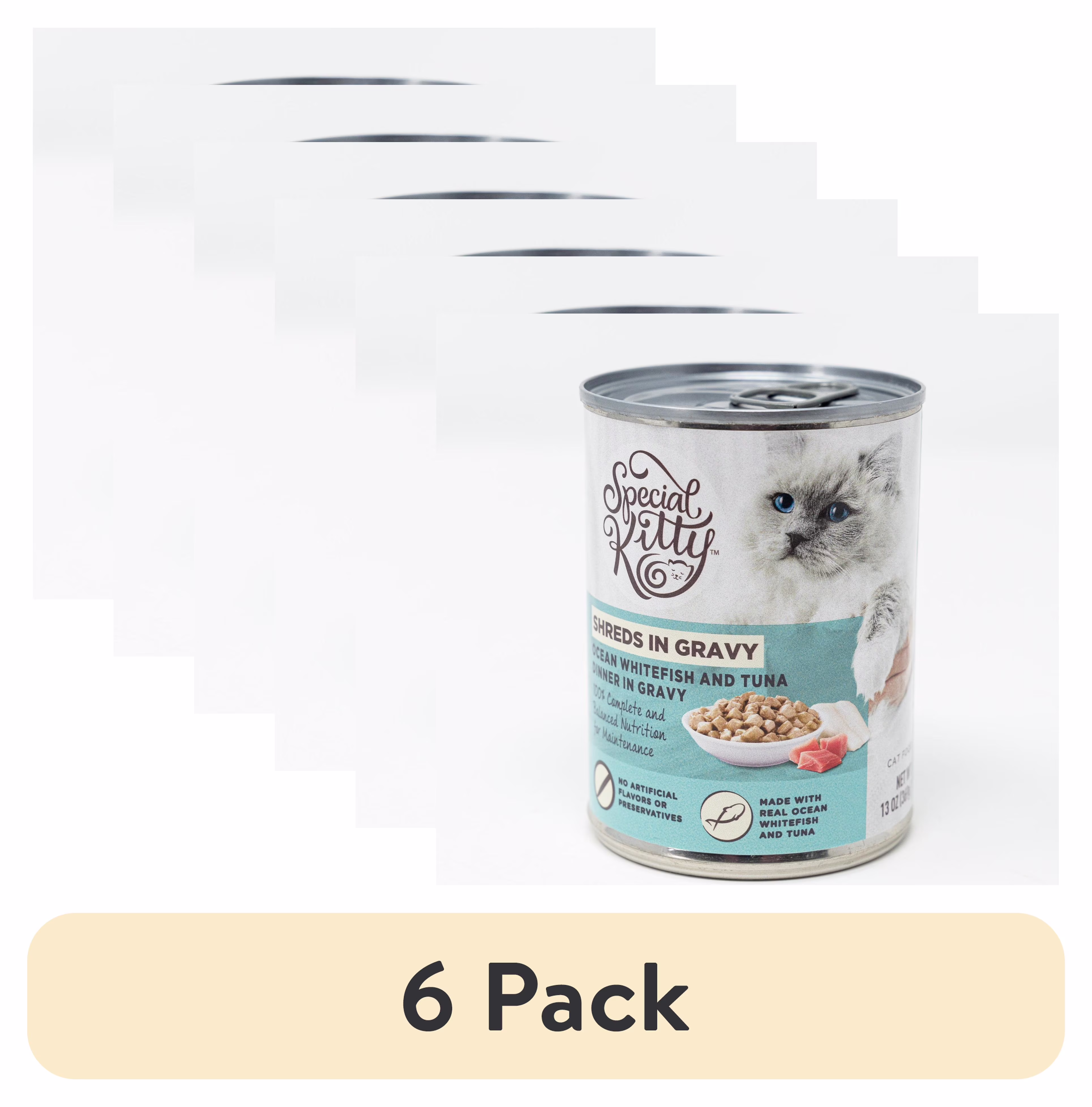 Special Kitty Ocean Whitefish and Tuna Wet Cat Food, 13 oz Can