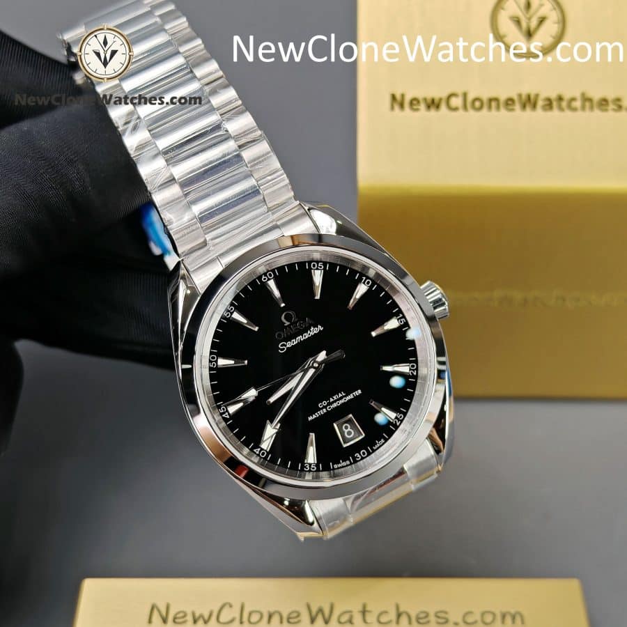 OMEGA Super Clone Watches 1:1 Seamaster Aqua Terra 150M 220.10.38.20.01.004 38MM Black Dial