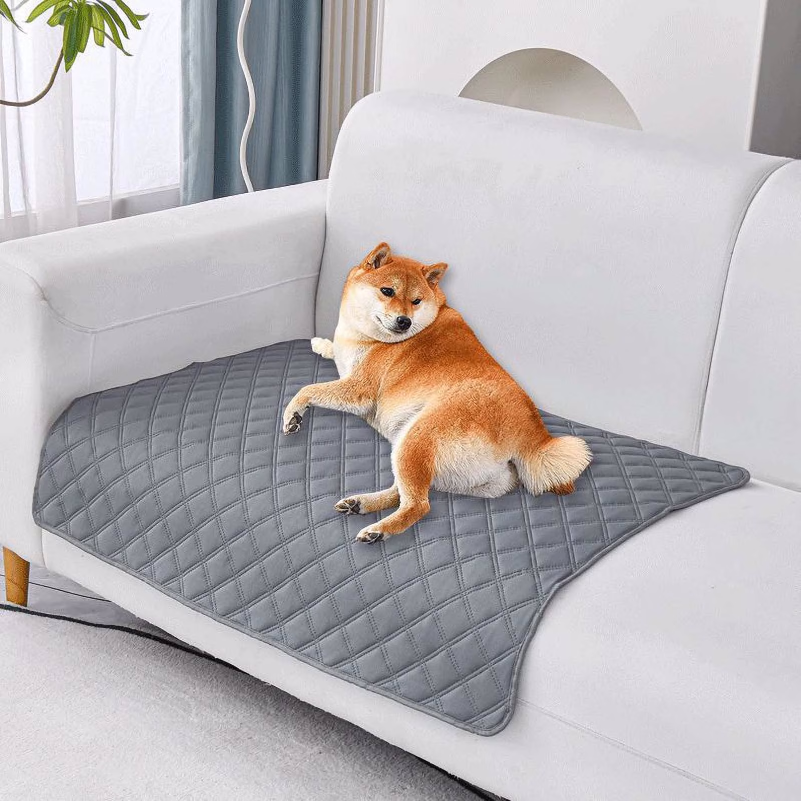 Pet Washable Pee Pads for Dogs, Multi Size, Non-Slip Dog Pads with Heavy Absorbency, Reusable Training Pads for Crate, Floor, Couch, Whelping Pads Litter Mat Puppy Supplies