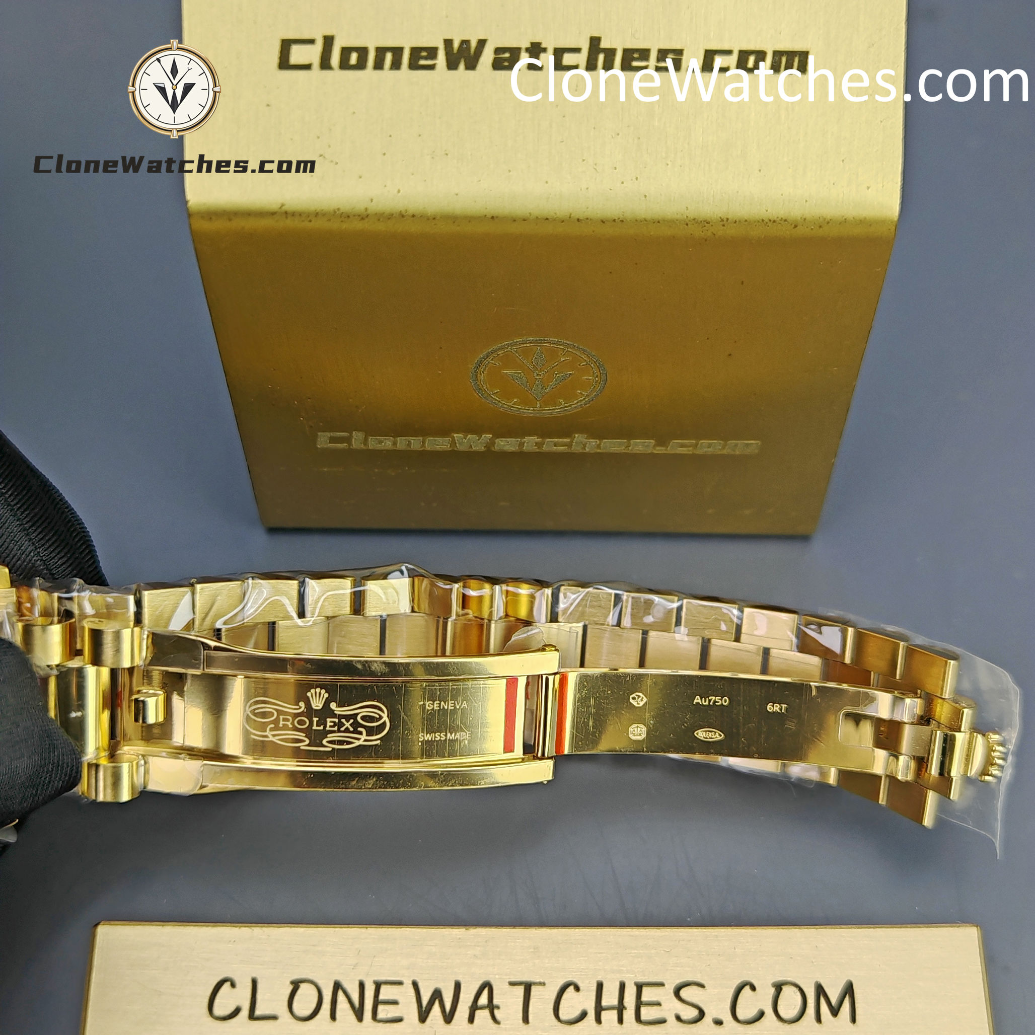 Rolex Super Clone Watches 1:1 Day Date 18K Gold White Dial 36mm m128238-0081 3255 Movement