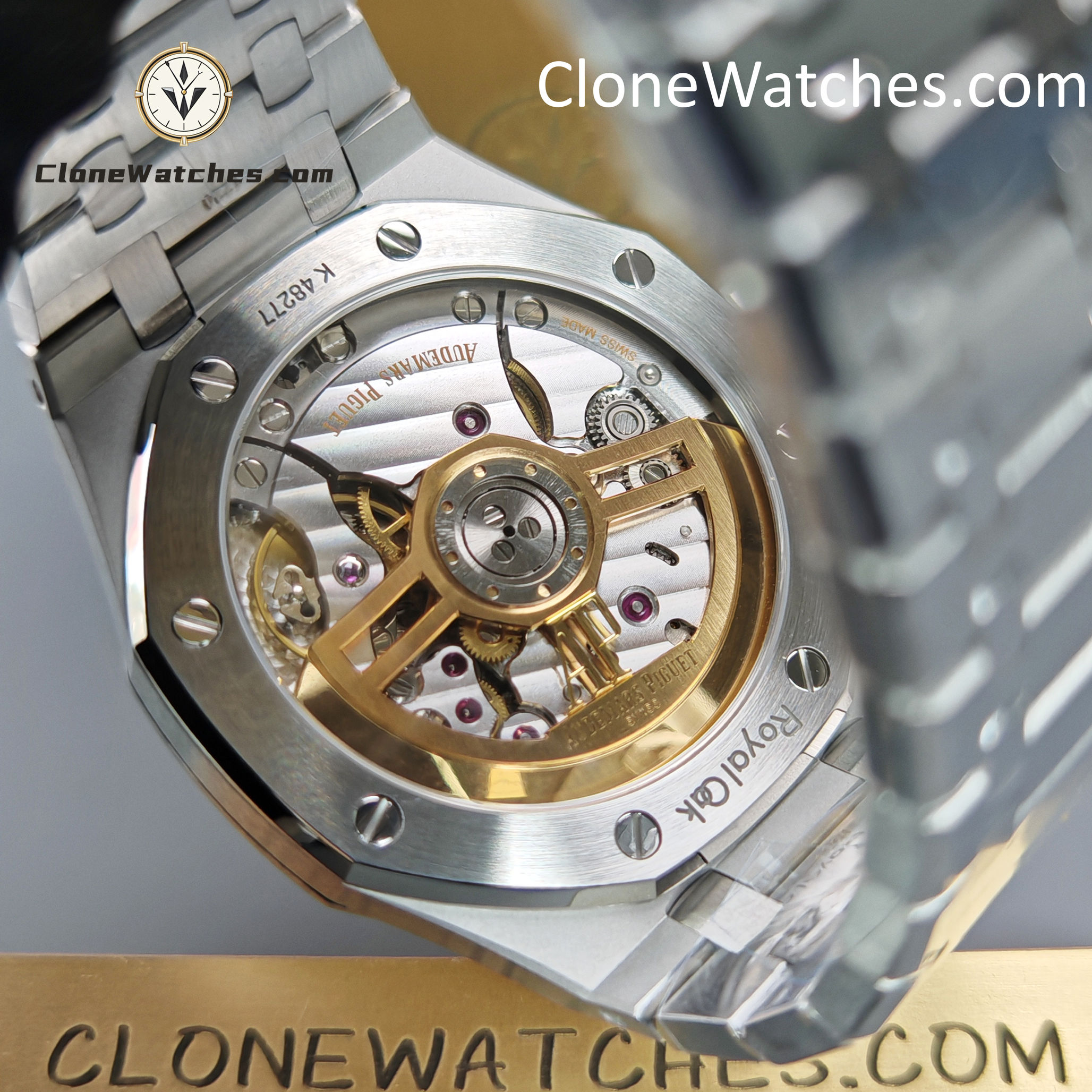 Audemars Piguet Super Clone Watches 1:1 Royal Oak 15500 Black Dial