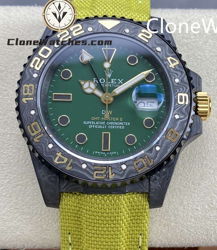 Modified Super Clone Watches 1:1 DIW Rolex GMT Master II “DESERT CAMO” 3285 Movement