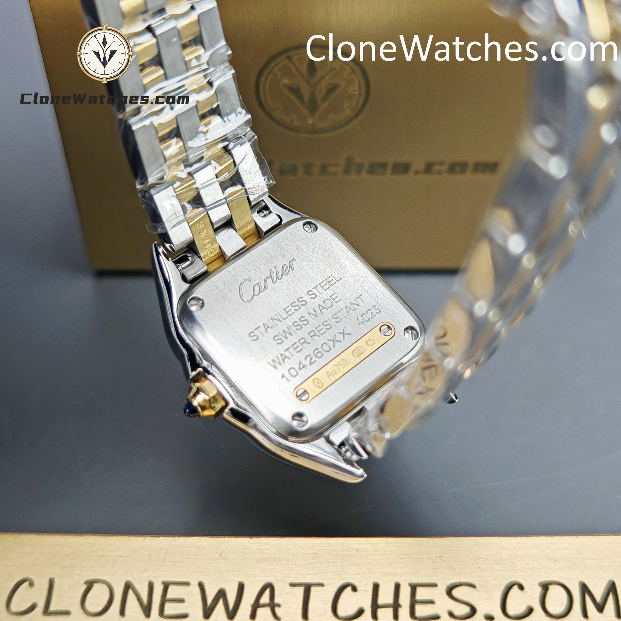 Cartier Super Clone Watches 1:1 PANTHÈRE DE CARTIER White Dial 22mm x30mm W2PN0013