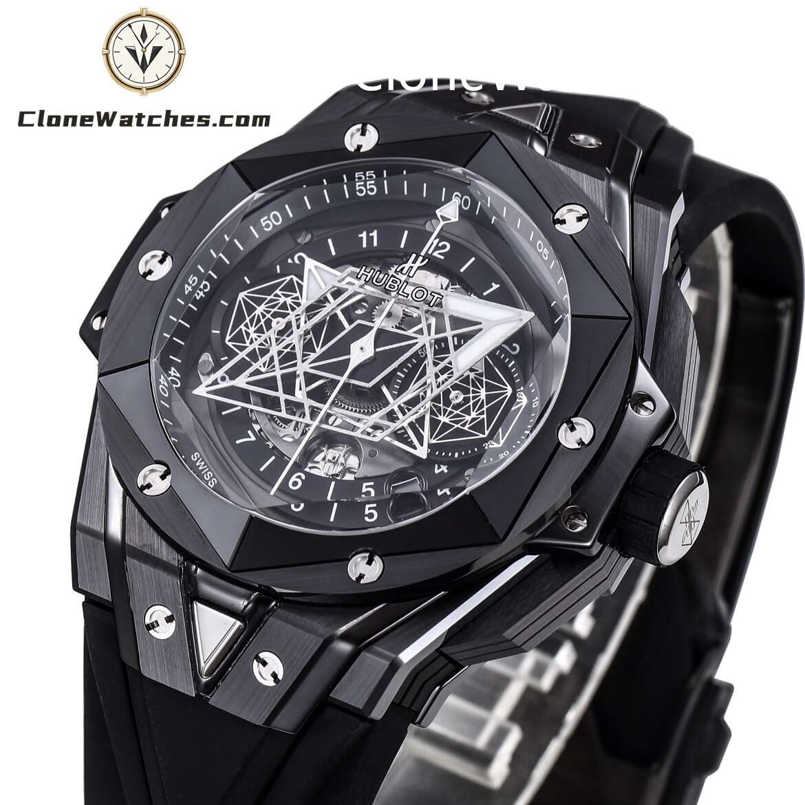 Hublot Super Clone Watches 1:1 Big Bang Unico Sang Bleu II 45MM 418.CX.1114.RX.MXM20