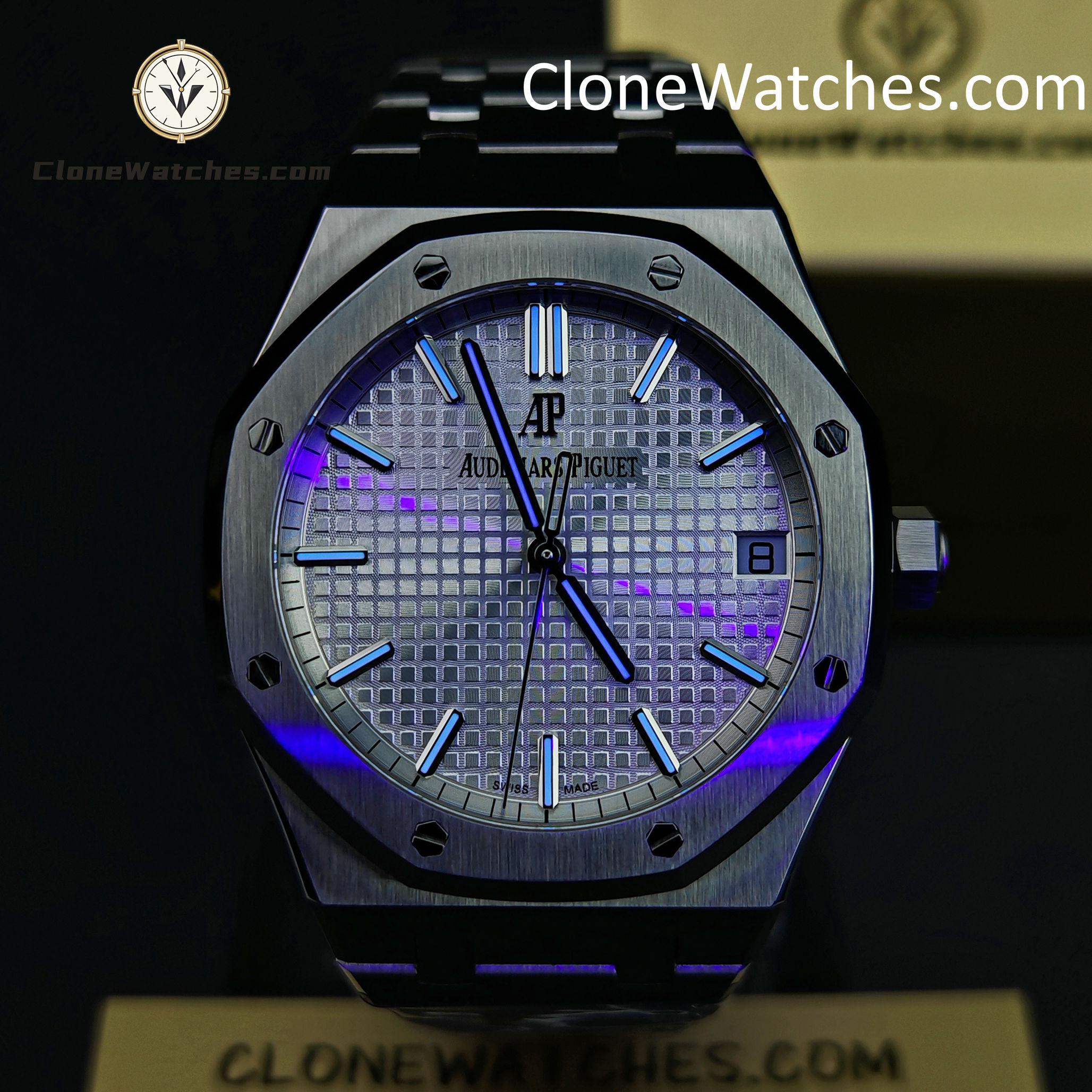 Audemars Piguet Super Clone Watches 1:1 Royal Oak 15500 White Dial
