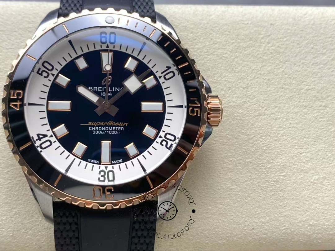 Breitling Superocean Steel & Rose Gold Men's Watch U17375211B1S1 Replica Automatic 42mm