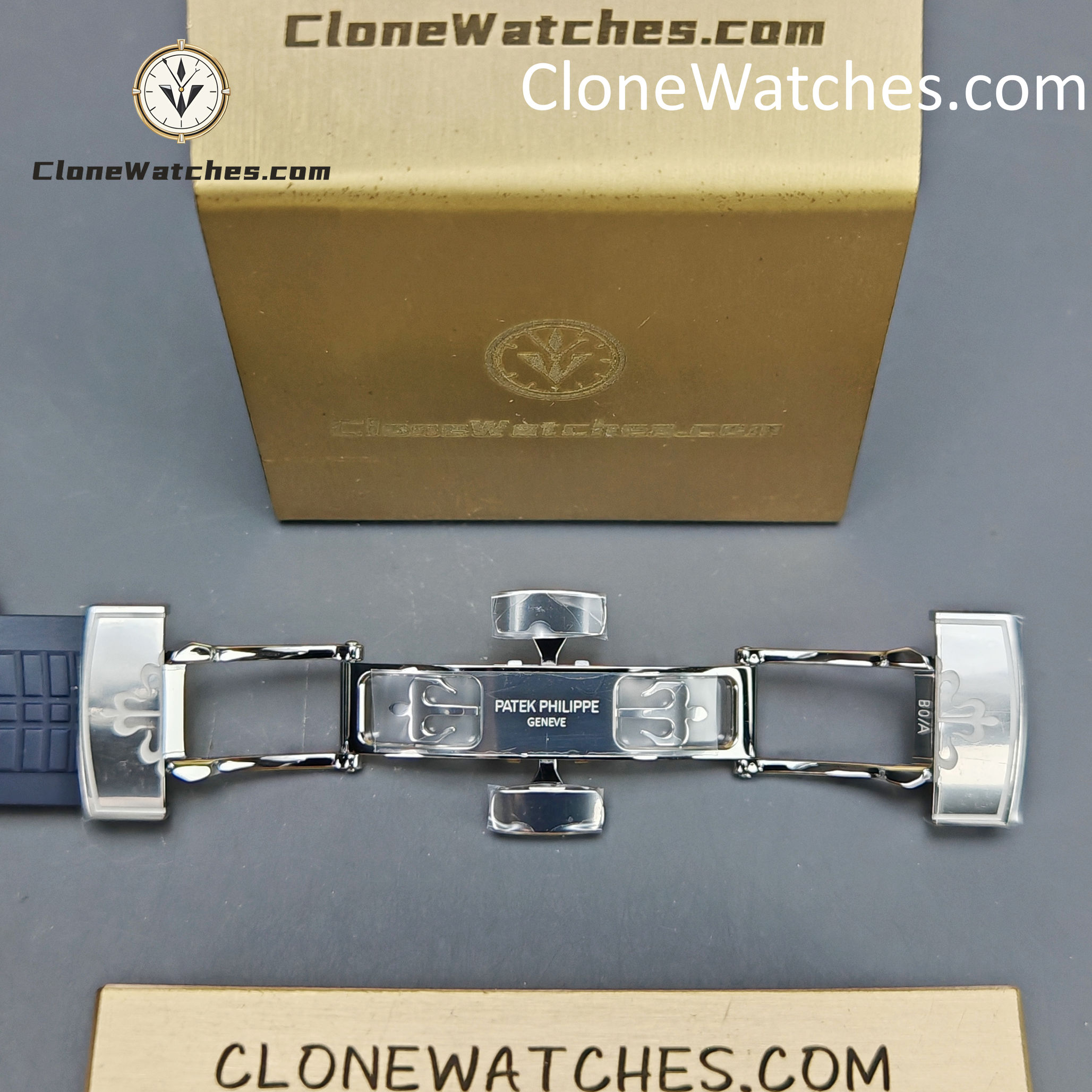 Patek Philippe Super Clone Watches 1:1 Aquanaut 5168G-001 Jumbo Blue 42 mm