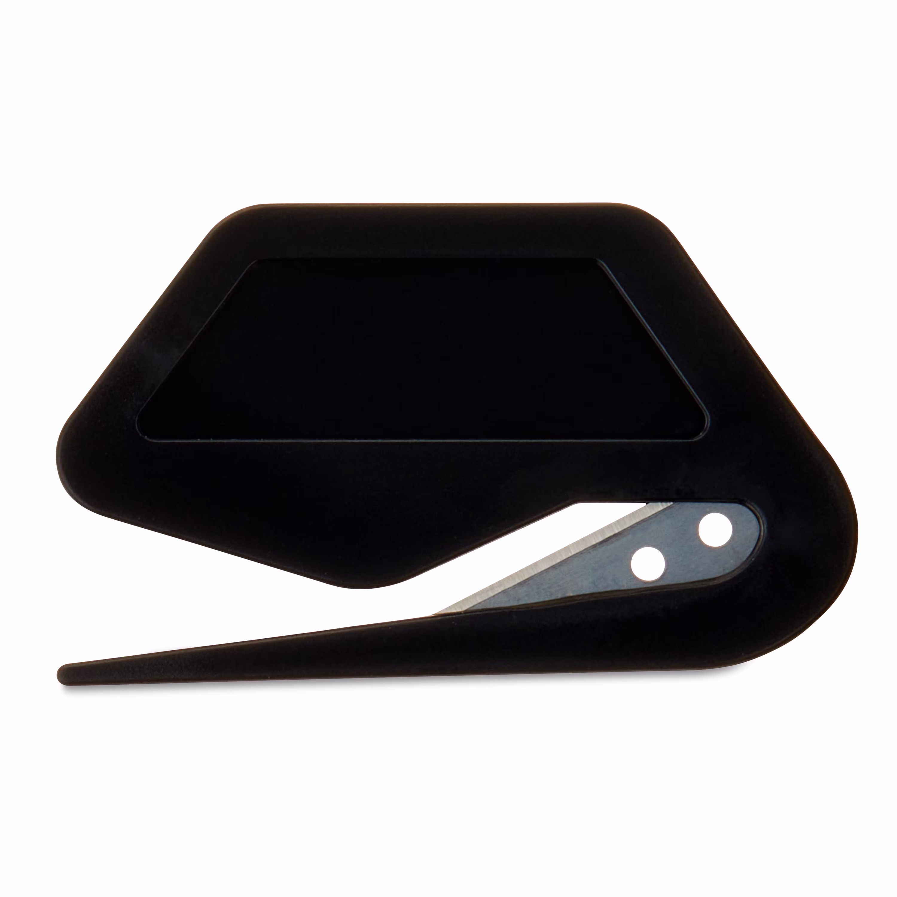 Pen+Gear Stainless Steel Blade Letter Opener, Black