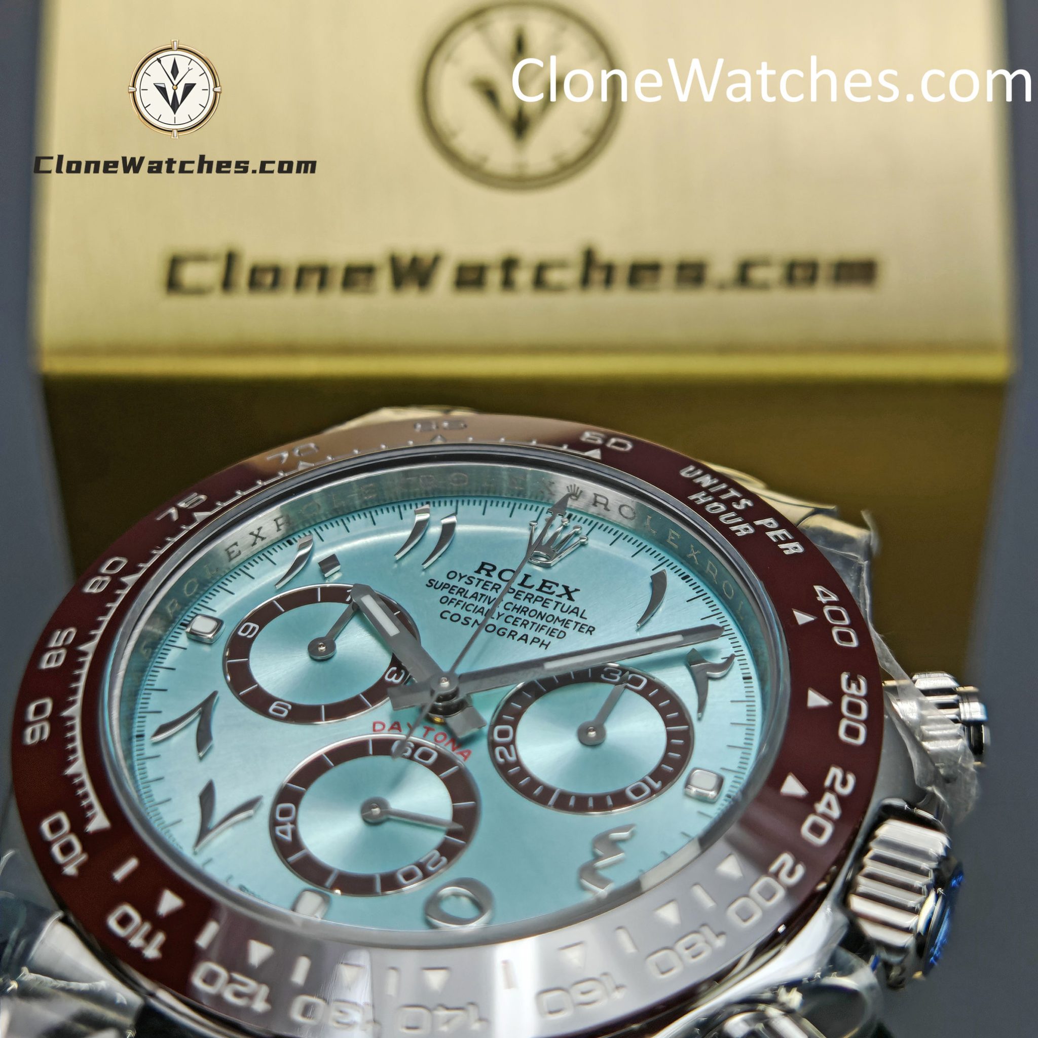 Rolex Super Clone Watches 1:1 ICE BLUE Daytona M116506 Middle East Version 4130 Movement