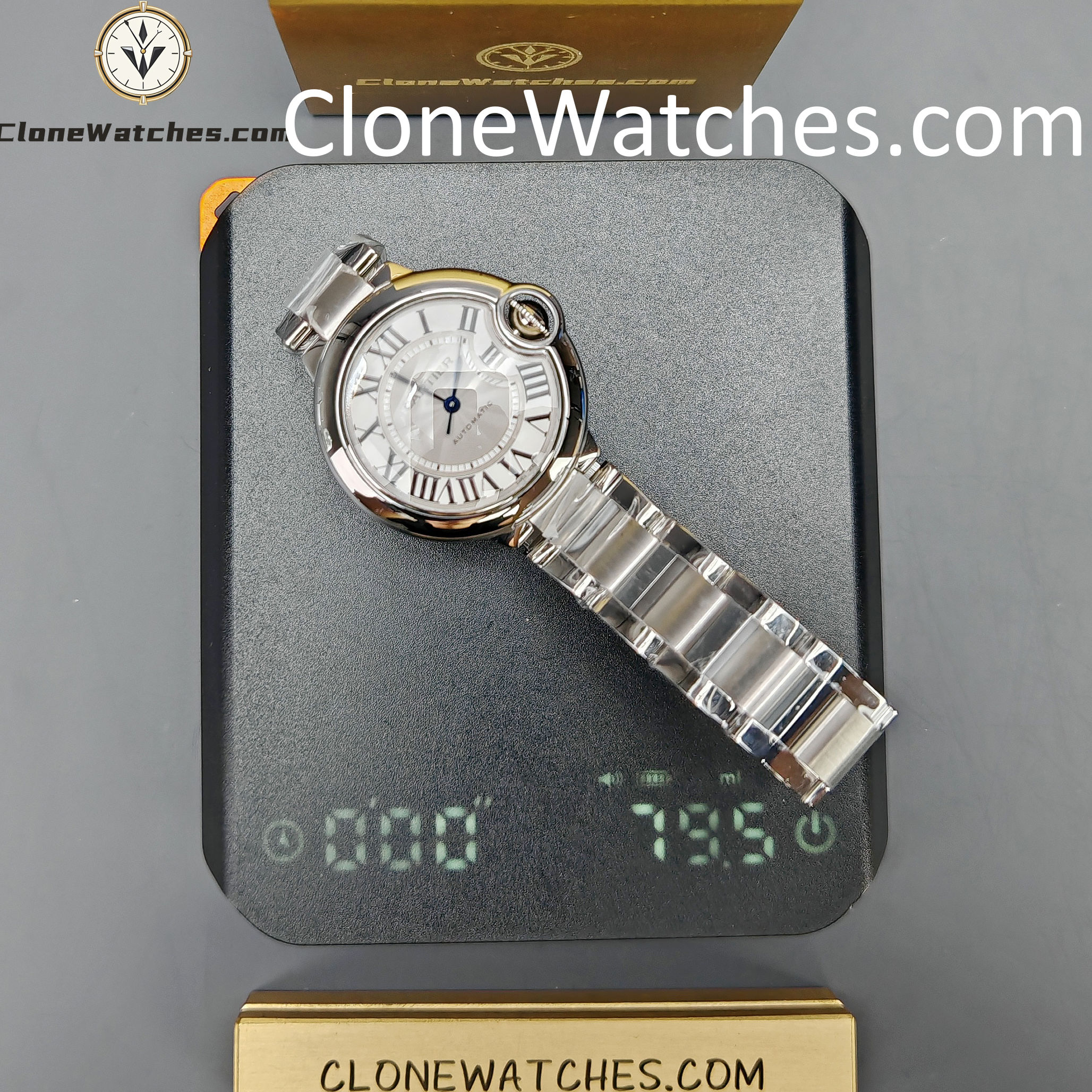 Cartier Super Clone Watches 1:1 Ballon Bleu de Cartier WSBB0044 White Dial 33mm