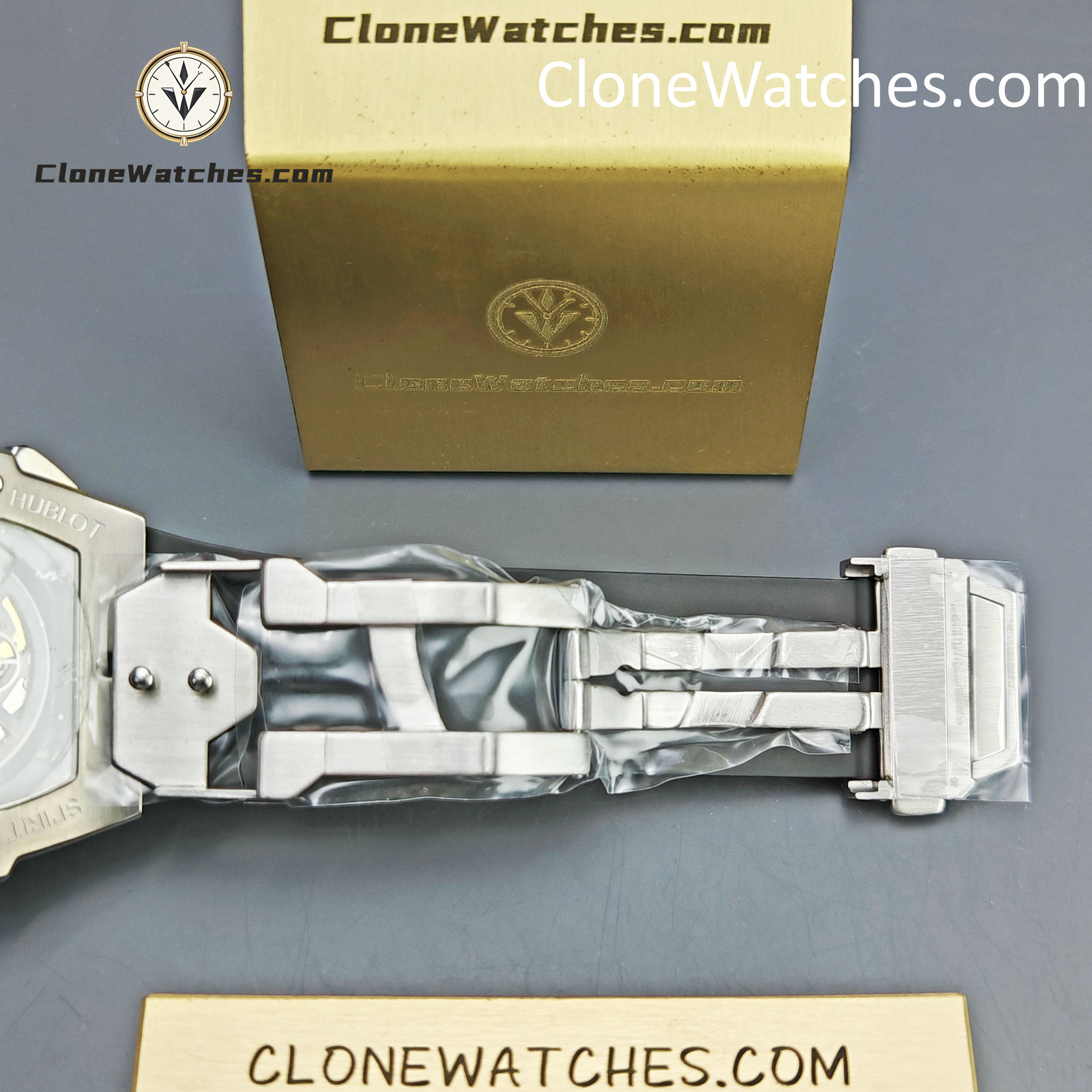 Hublot Super Clone Watches 1:1 Spirit of Big Bang Titanium Blue Ceramic 42MM 642.NL.7170.RX