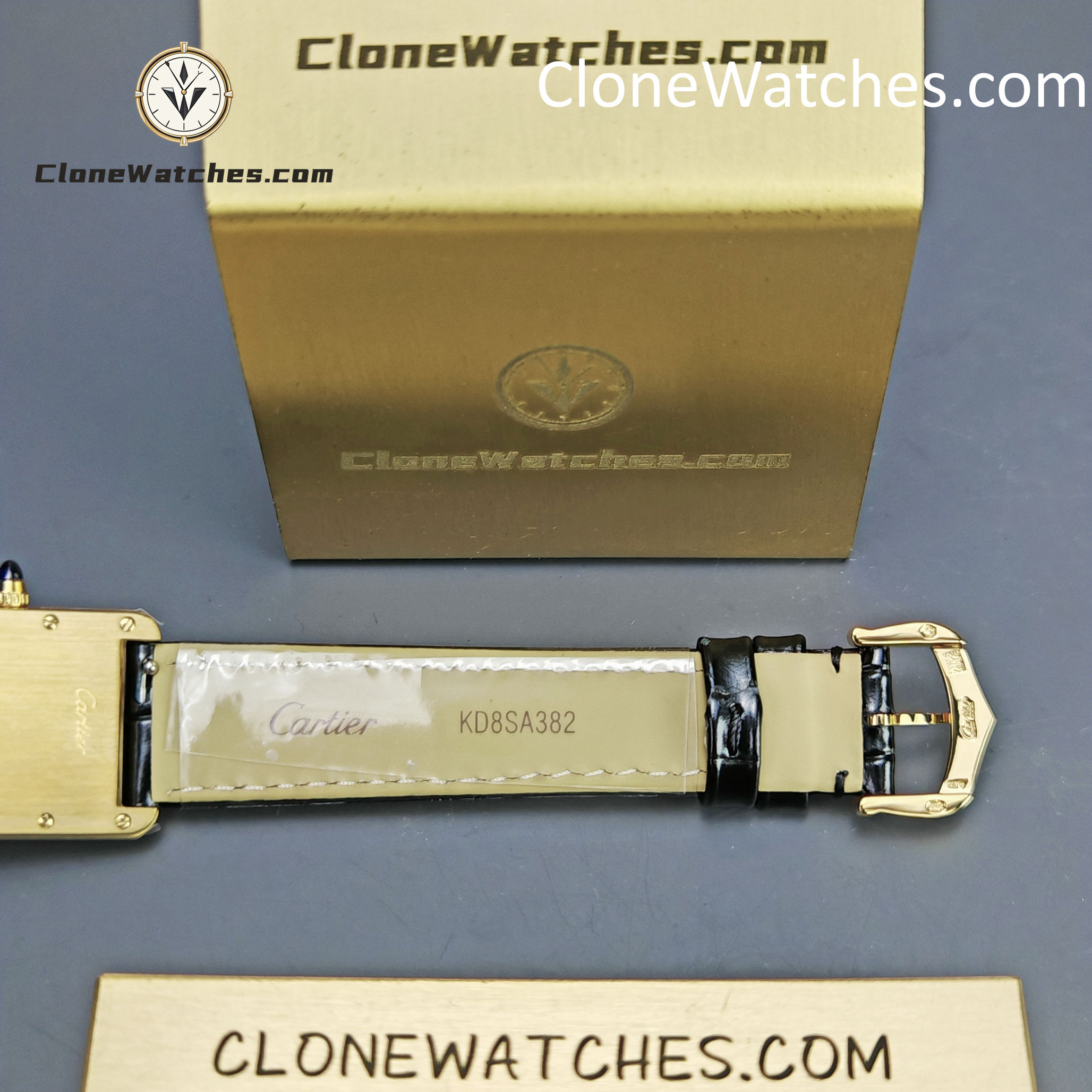 Cartier Super Clone Watches 1:1 Tank Louis Small model quartz movement 29.5 x 22MM WGTA0342