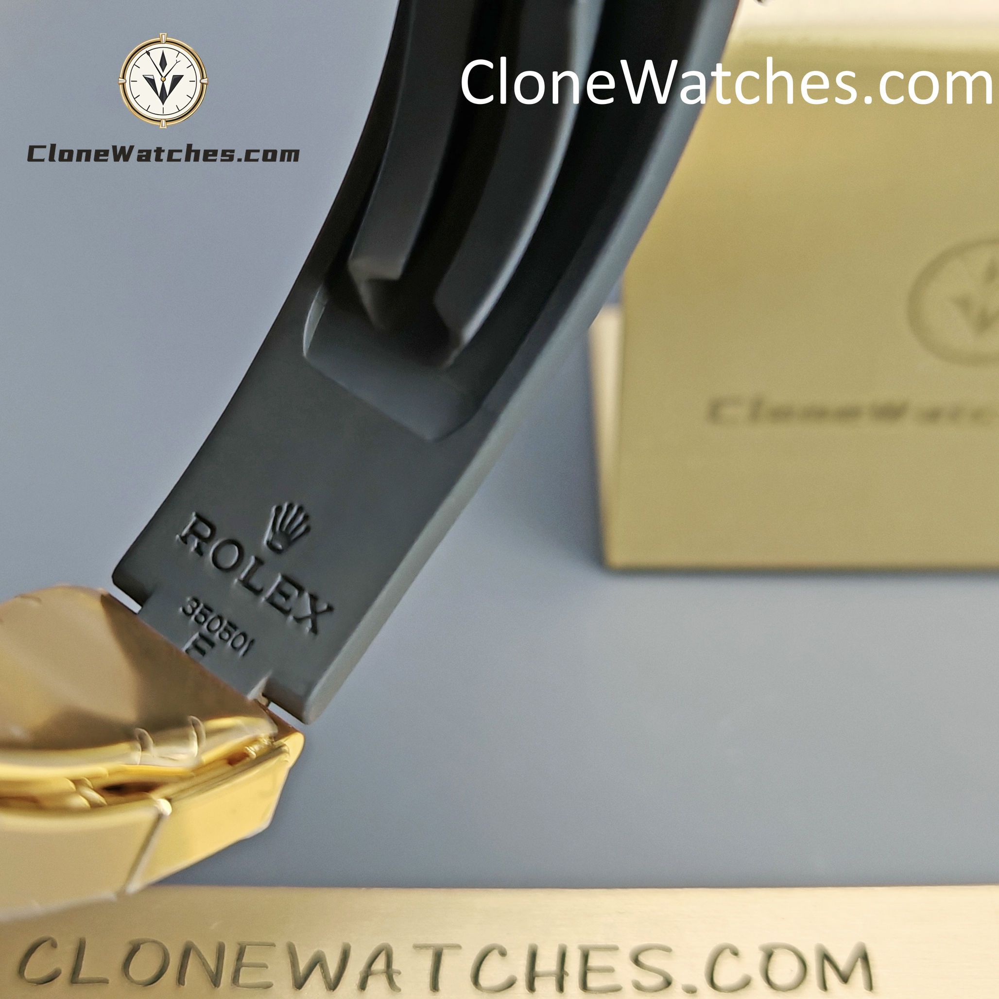 Rolex Super Clone Watches 1:1 Daytona White Arabic Dial Oysterflex Rubber Strap M116518 4130 Movement