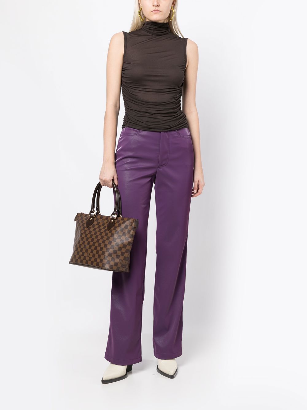 Damier Ebène Saleya PM handbag (1990-2000 collection)