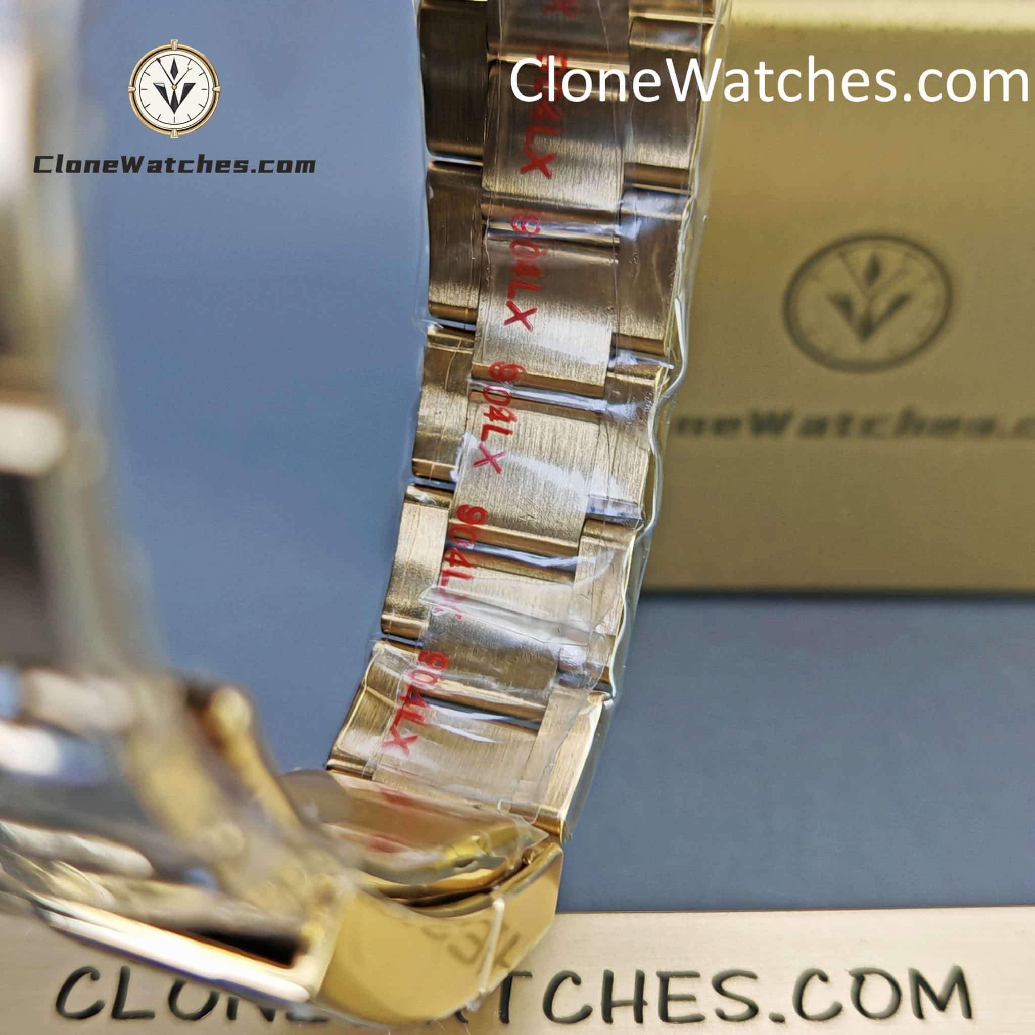 Rolex Super Clone Watches 1:1 Daytona 18K Gold White Dial M126508-0001 4131