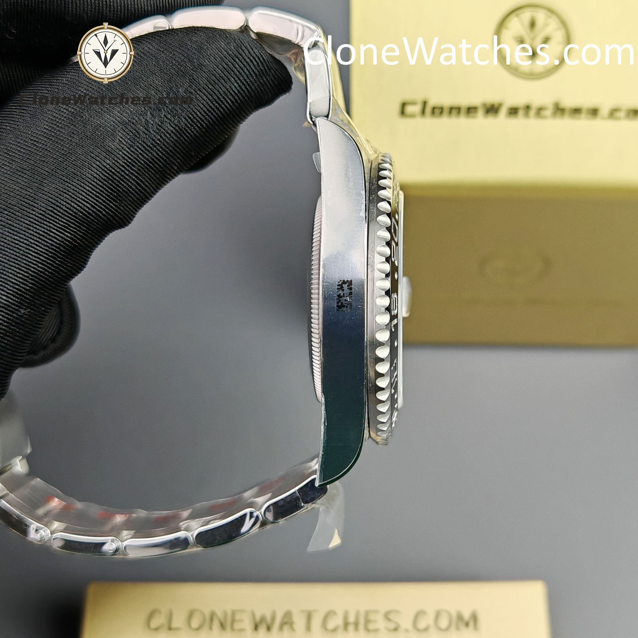Rolex Super Clone Watches 1:1 GMT Master II 116710LN-0001 Oyster 3186 Movement