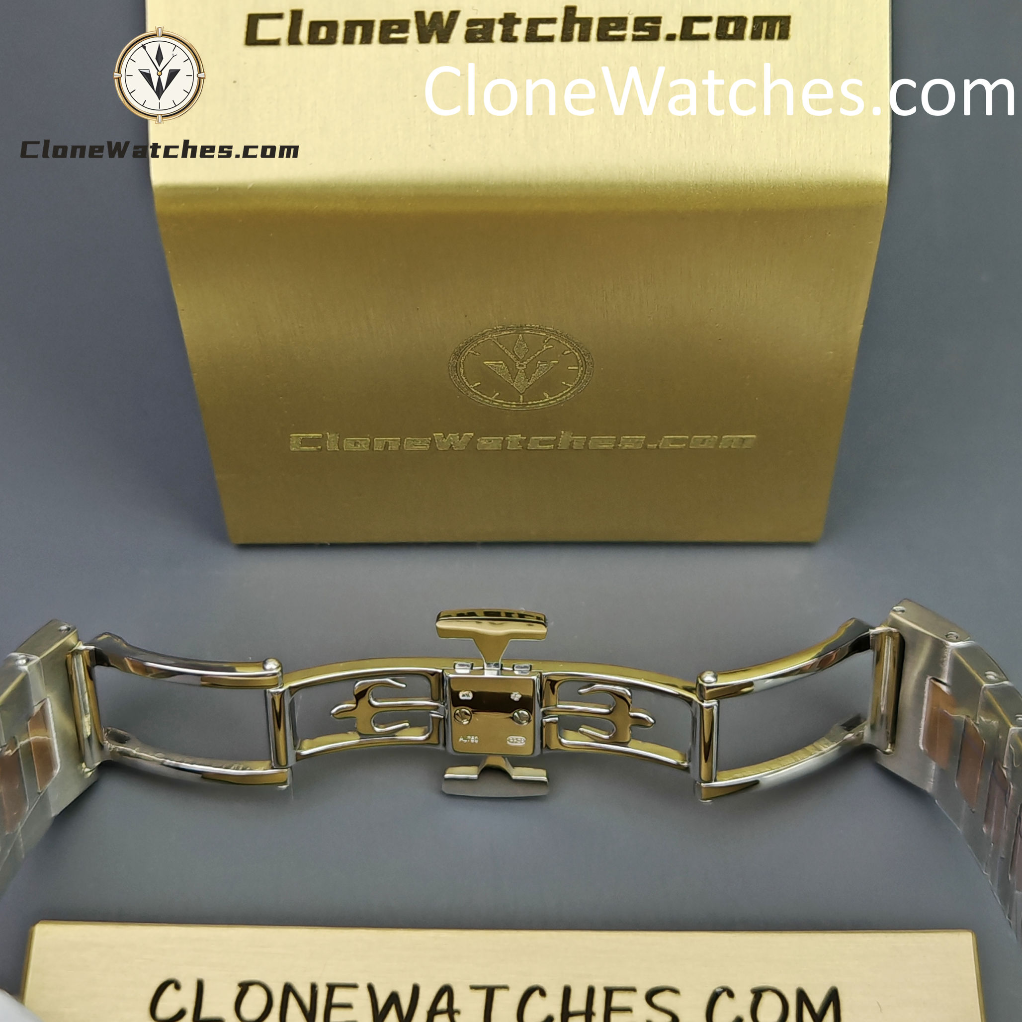Patek Philippe Super Clone Watches 1:1 Cubitus Gold 5821/1AR-001 Blue Dial