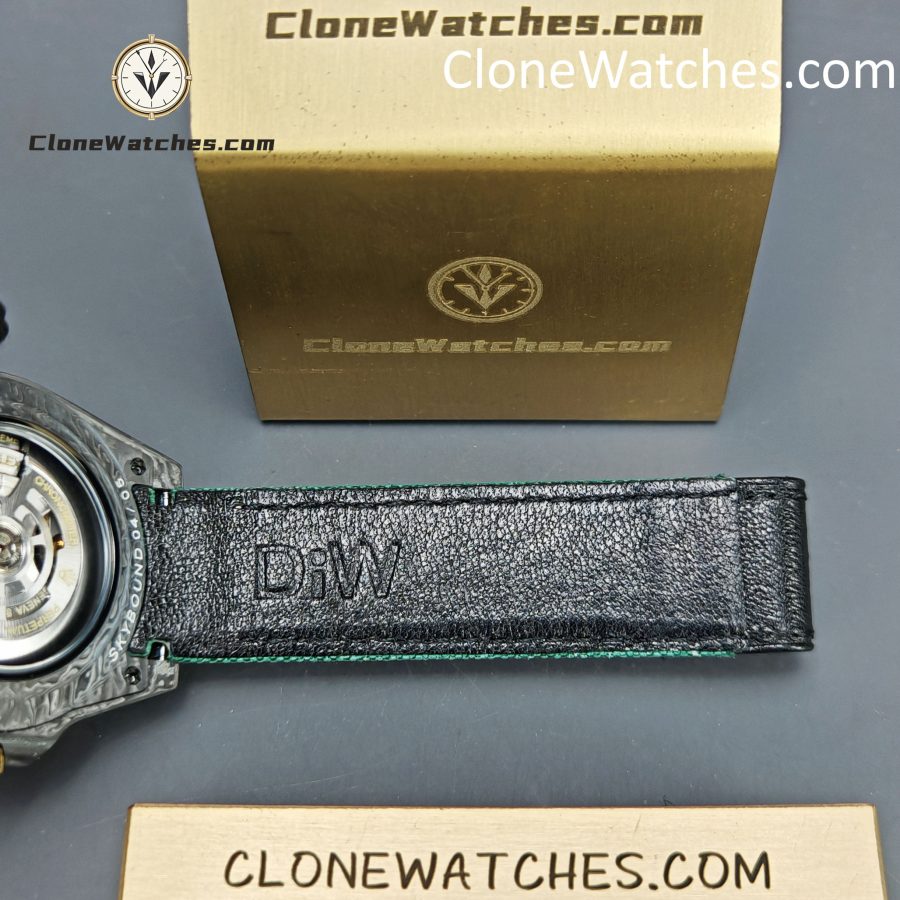 Modified Super Clone Watches 1:1 DIW Rolex GMT Master II NTPT Carbon OASIS Middle East Edition 3285 Movement