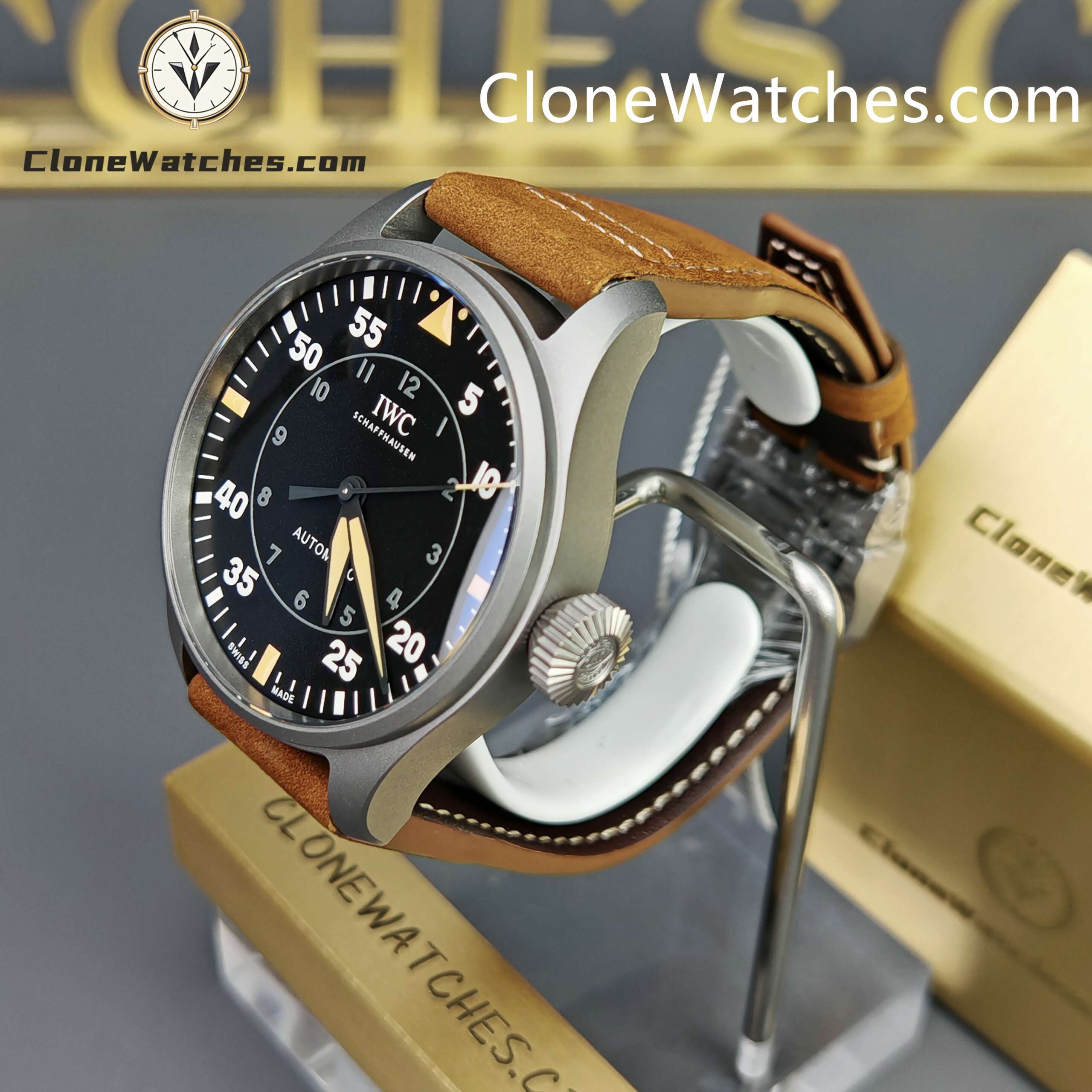 IWC Super Clone Watches 1:1 Big Pilot’s Watch Spitfire 43MM IW329701