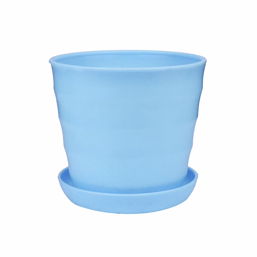 olkpmnmk Plastic Planters For Indoor Plants, Succulent Flower Pot, Plastic Plant Container for Succulents Cactus Mini Herbs, Small Flowerpot for Desktop Window Sill Balcony, Garden Plant Supplies