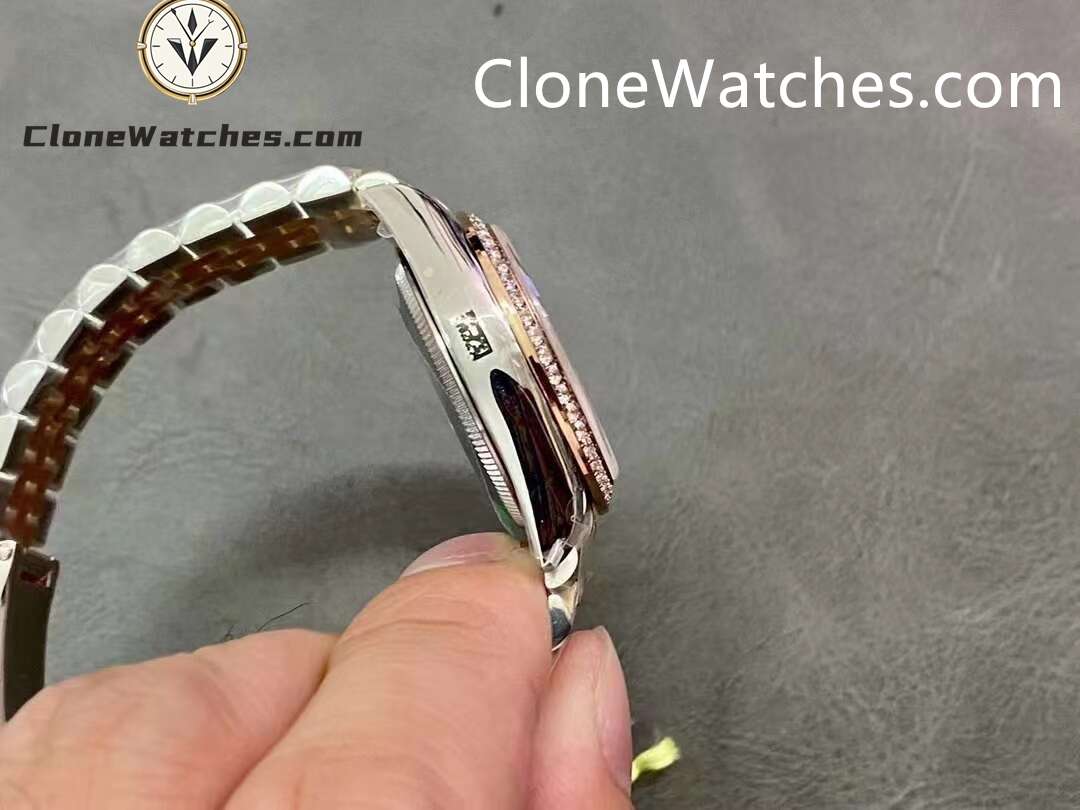 Rolex Super Clone Watches 1:1 DateJust m278381rbr-0010 Jubilee 31MM 2236 Movement