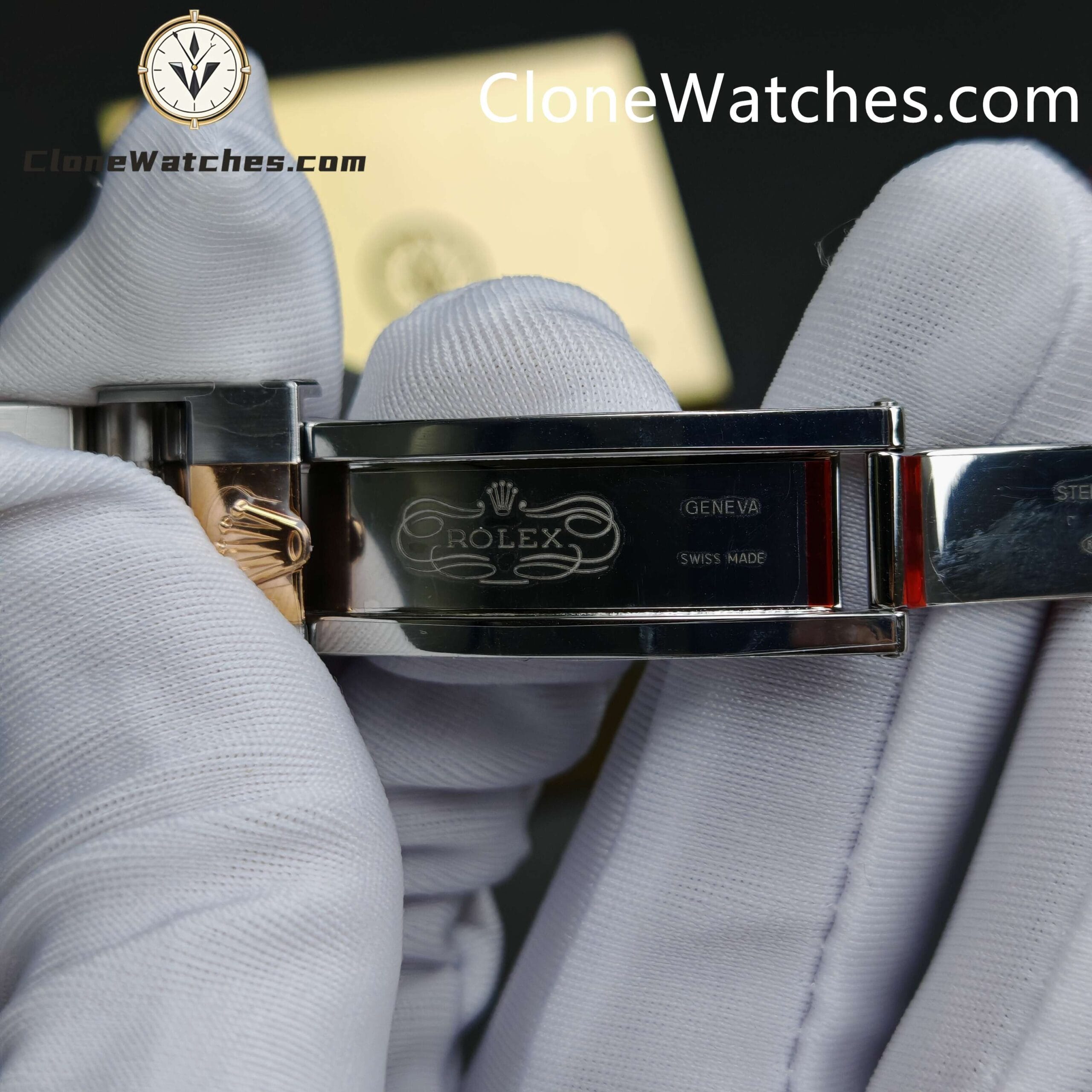 Rolex Super Clone Watches 1:1 Yacht Master Rose Gold Black Dial M126621-0002 3235 Movement