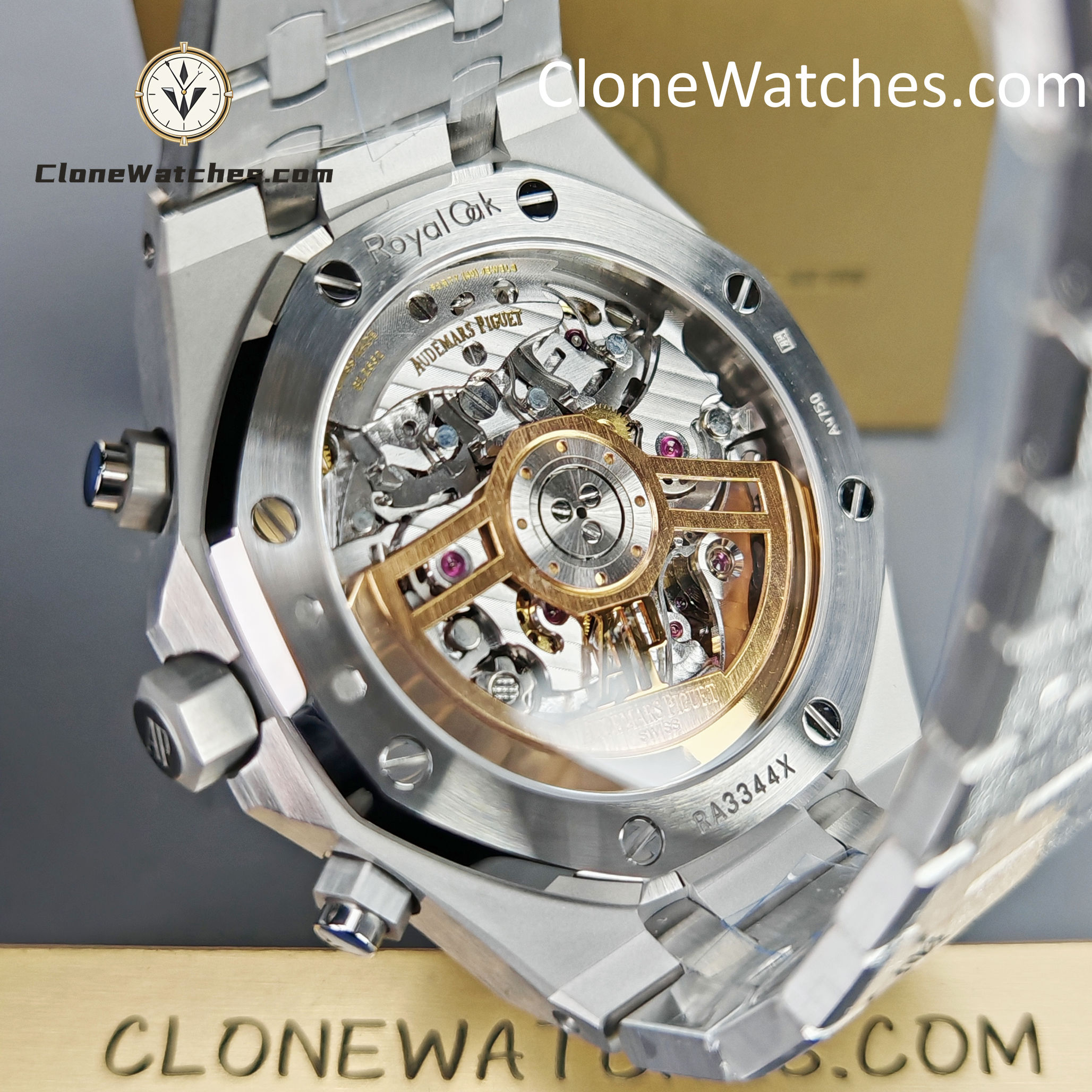 Audemars Piguet Super Clone Watches 1:1 Royal Oak Grey & Black Dial 26240BC Selfwinding Chronograph