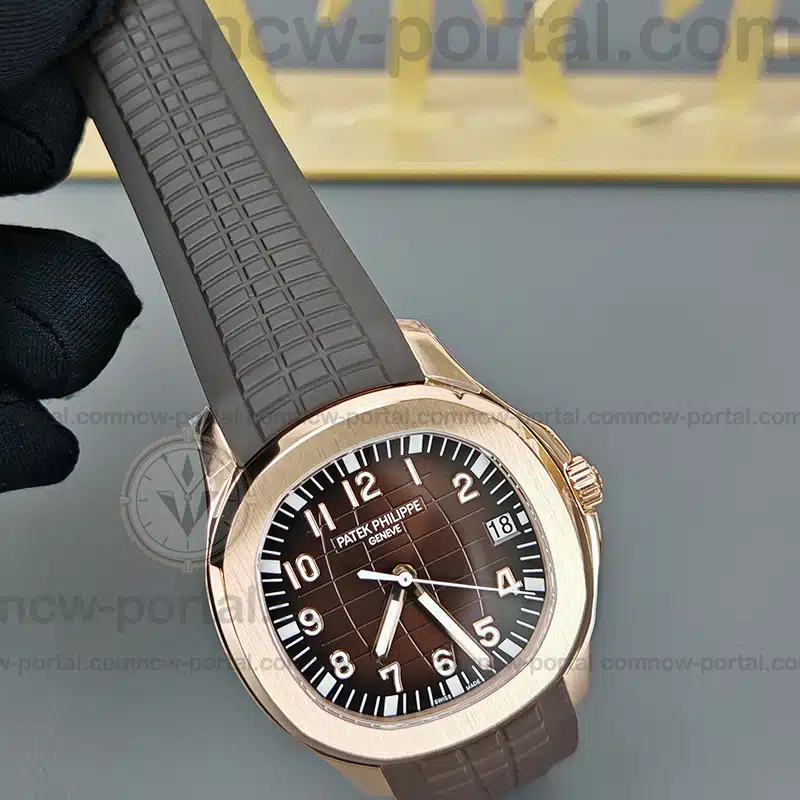 Patek Philippe Super Clone Watches 1:1 Aquanaut Rose Gold DDF 5167R-001 40.8 mm