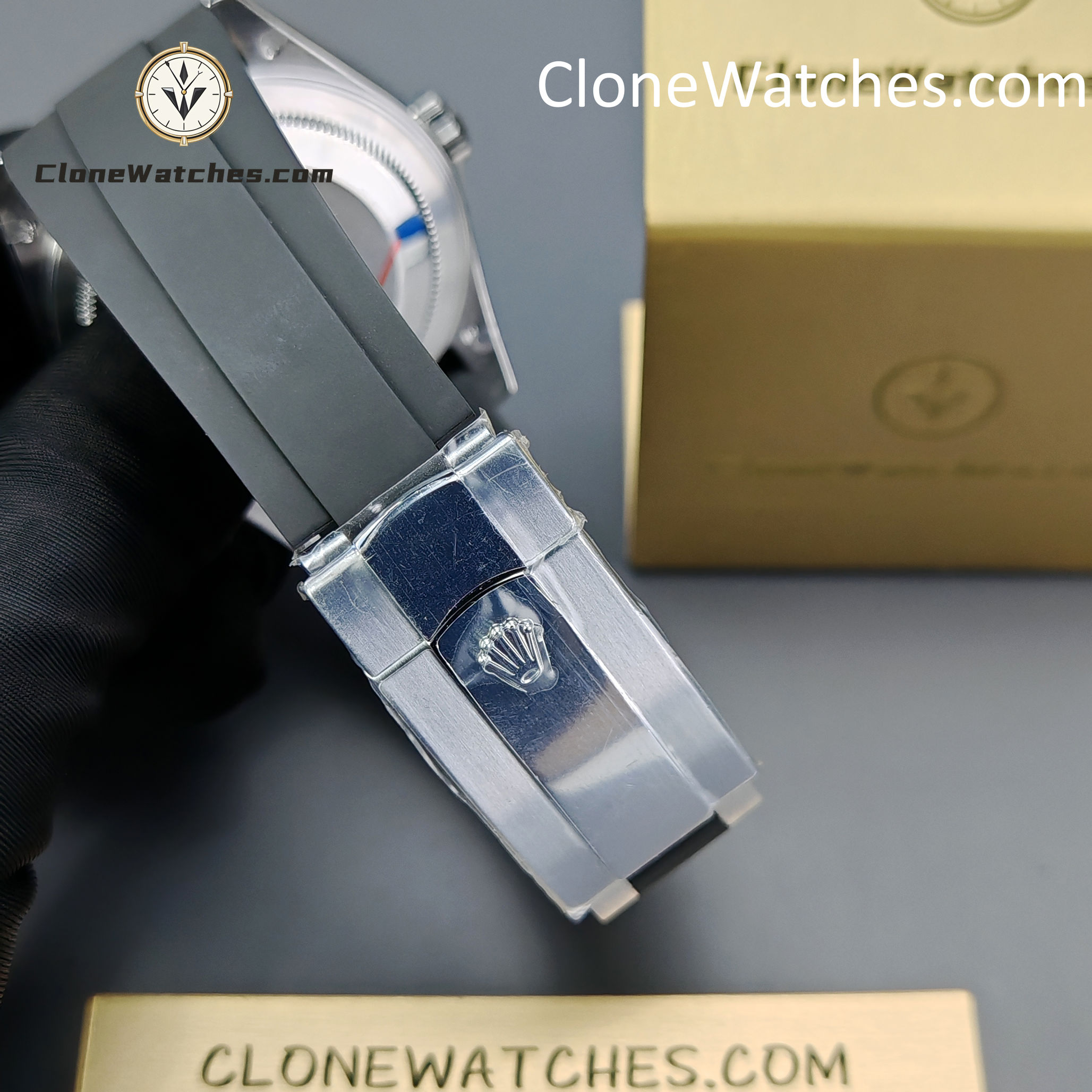 Rolex Super Clone Watch 1:1 Sky Dweller White Dial m336239-0003 42MM Rubber Strap