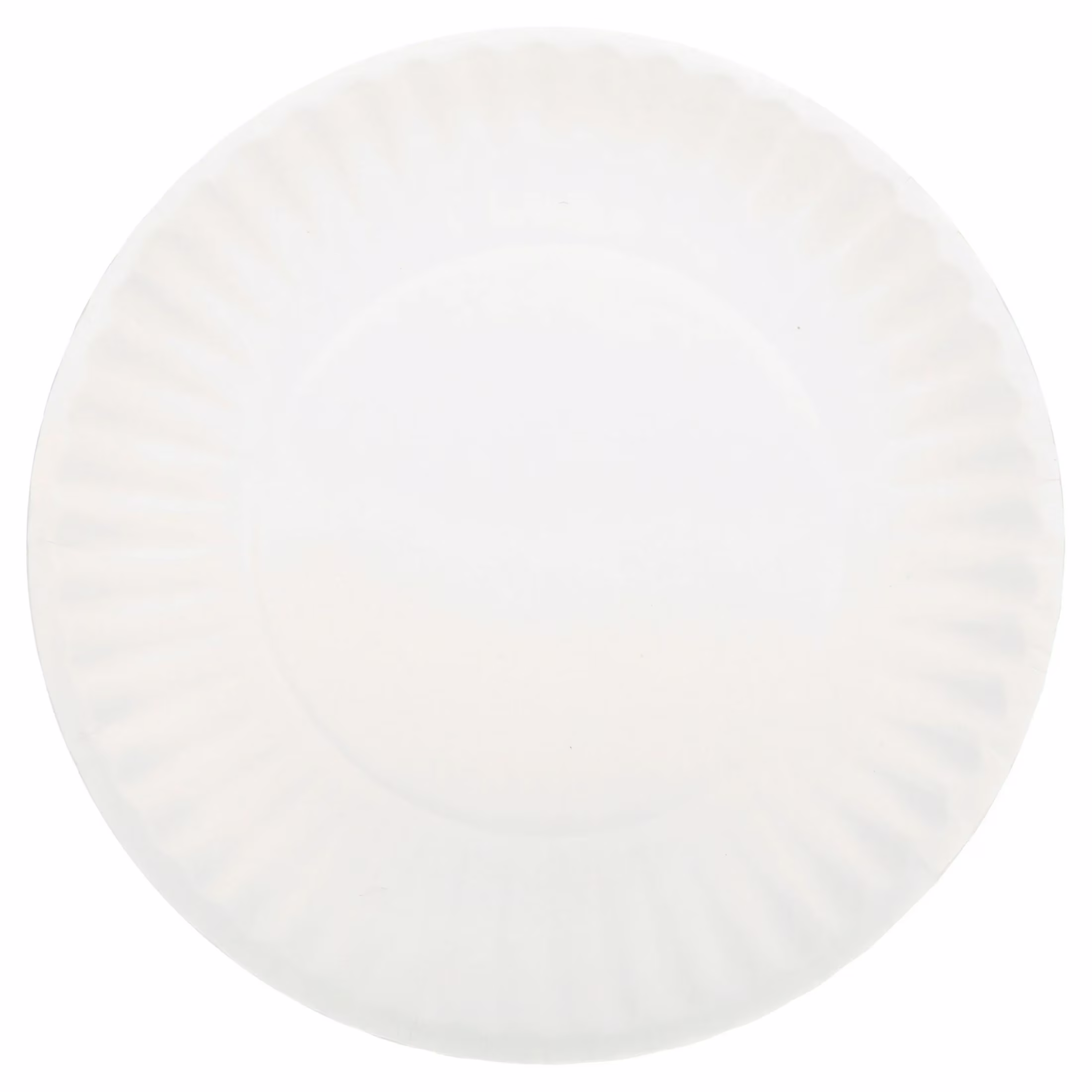 Great Value Uncoated White Paper Plates, 6 Inch, Pack of 50