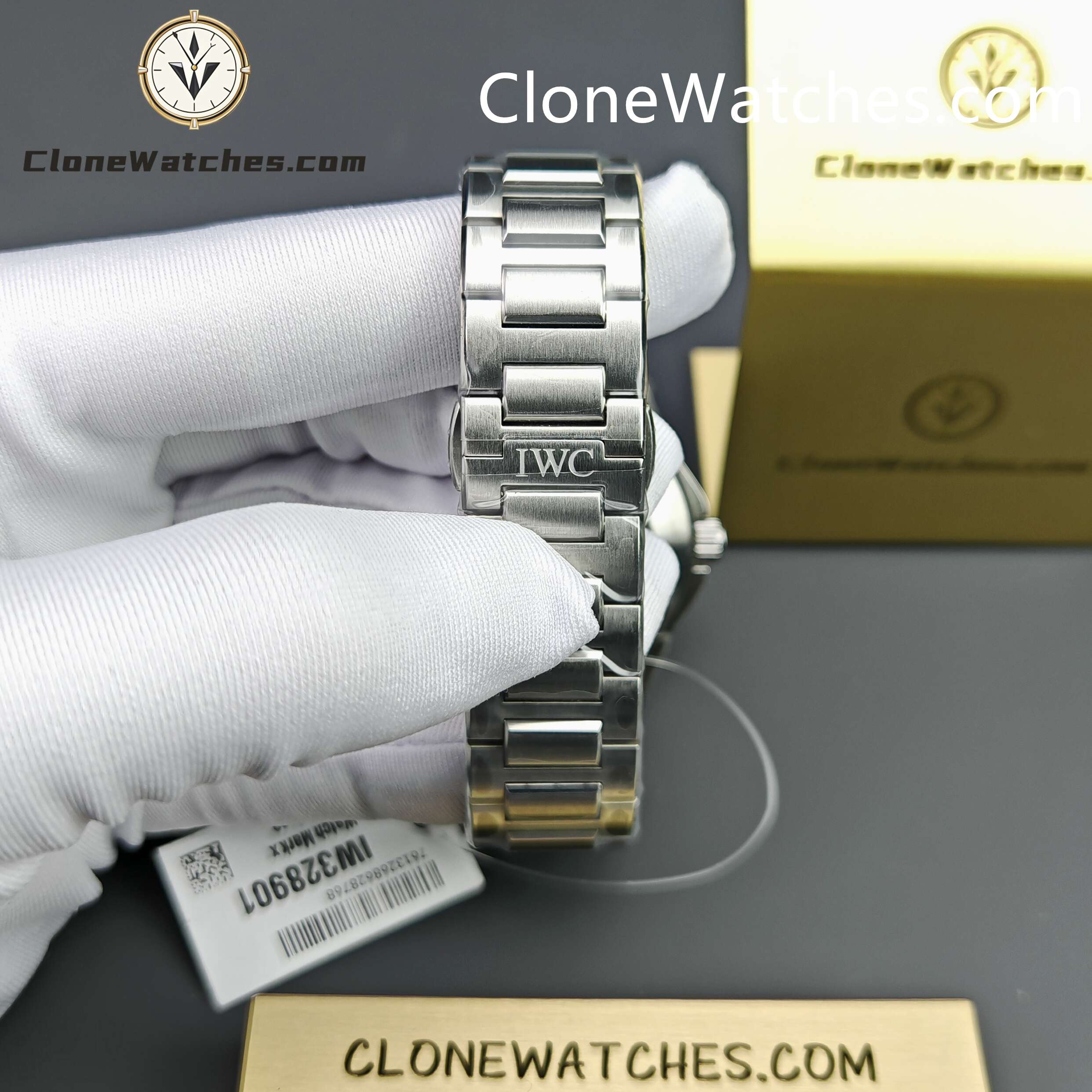 IWC Super Clone Watches 1:1 IW328901 Ingenieur Automatic 40 Black Dial