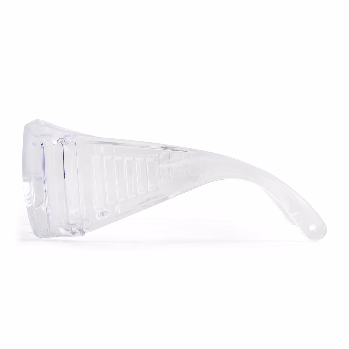 Hyper Tough Clear Safety Glasses with Z87.1 Poly-Carbonate Lens Fit-over HTS-690460