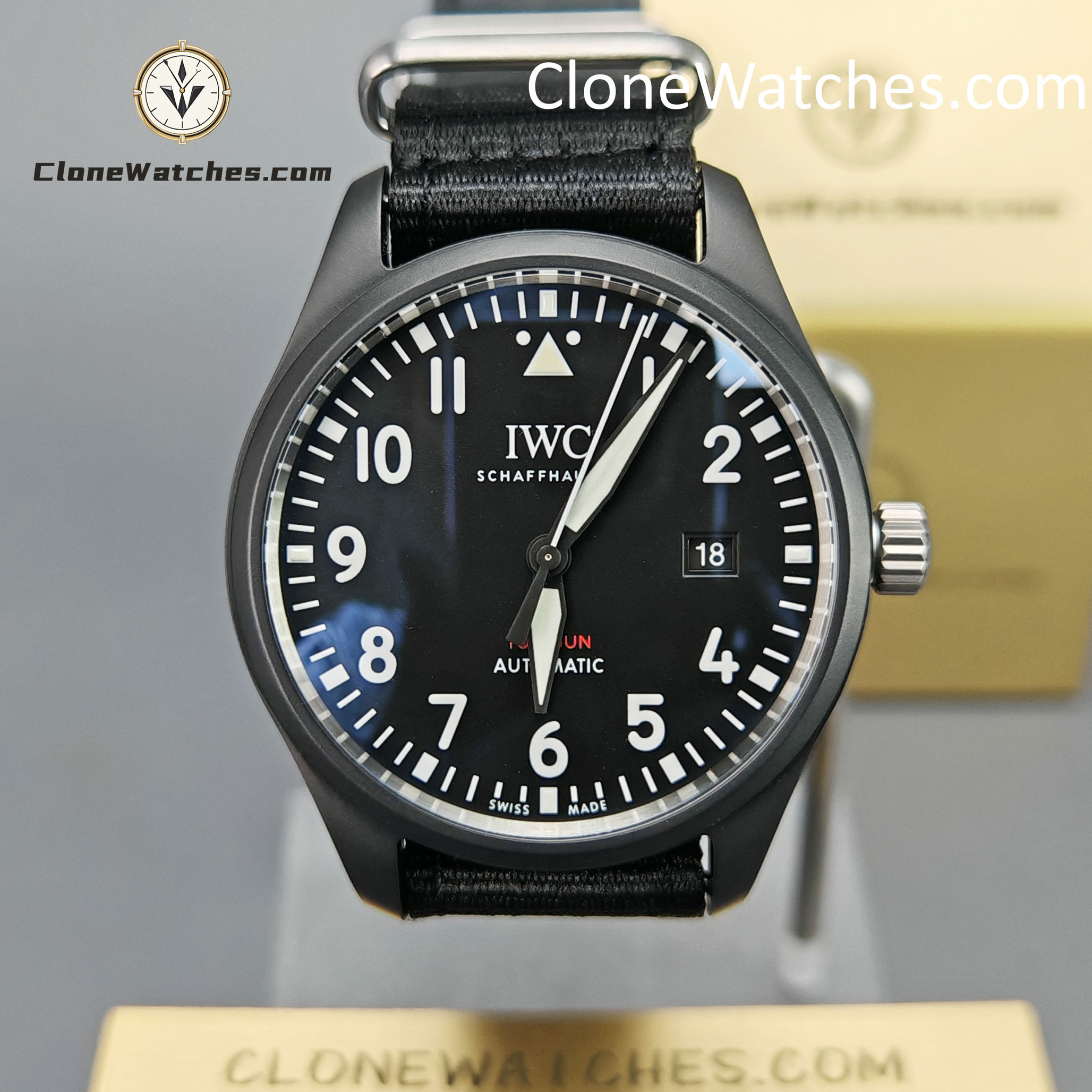IWC Super Clone Watches 1:1 Pilot’s Watch Automatic TOP GUN 41MM IW326906