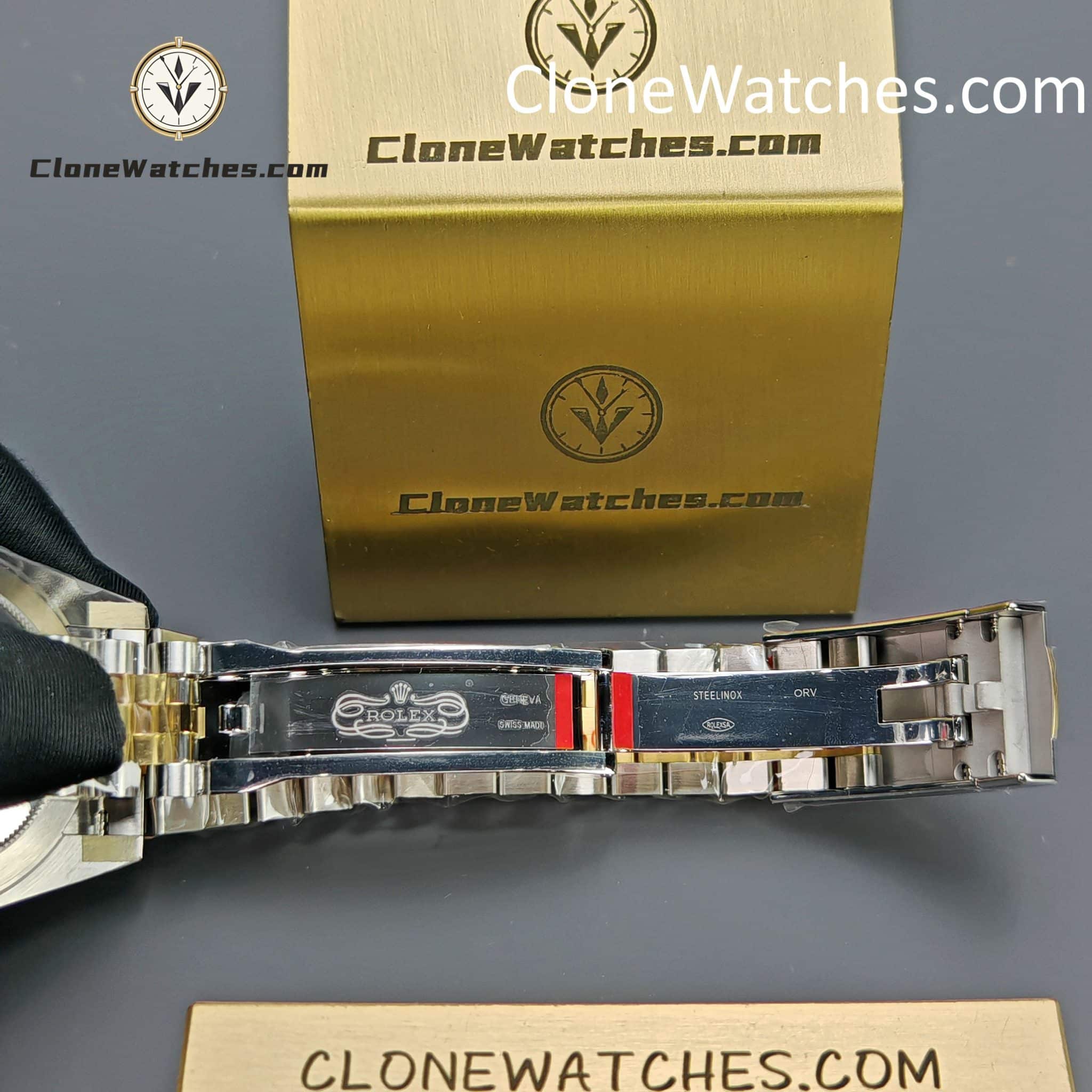 Rolex super replica watch 1:1 DateJust Black Diamond Dial m126333-0006 Jubilee 41MM 3235 movement