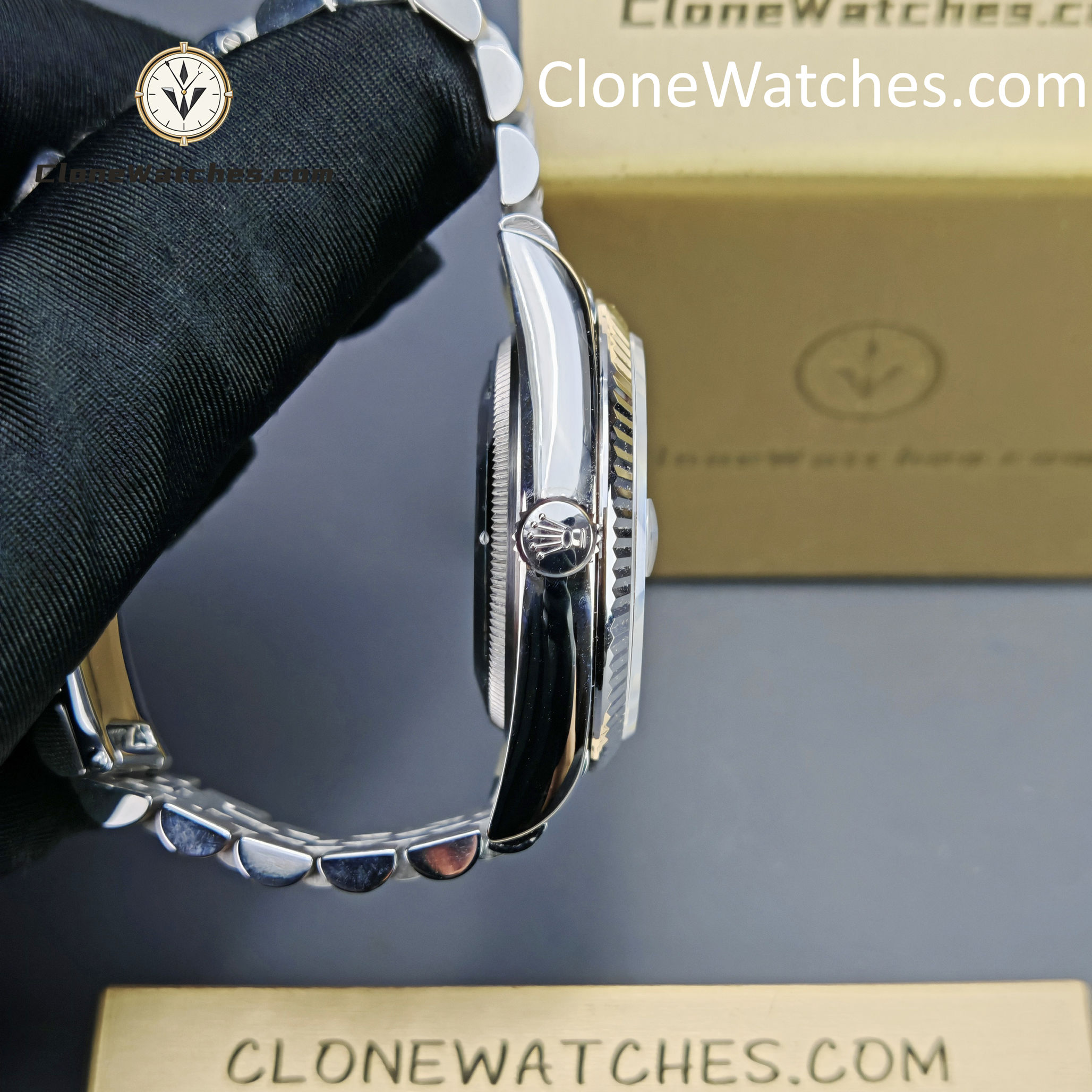 Rolex Super Clone Watches 1:1 DateJust White Dial Roman M126234 – 0025 Jubilee 36MM 3235 Movement
