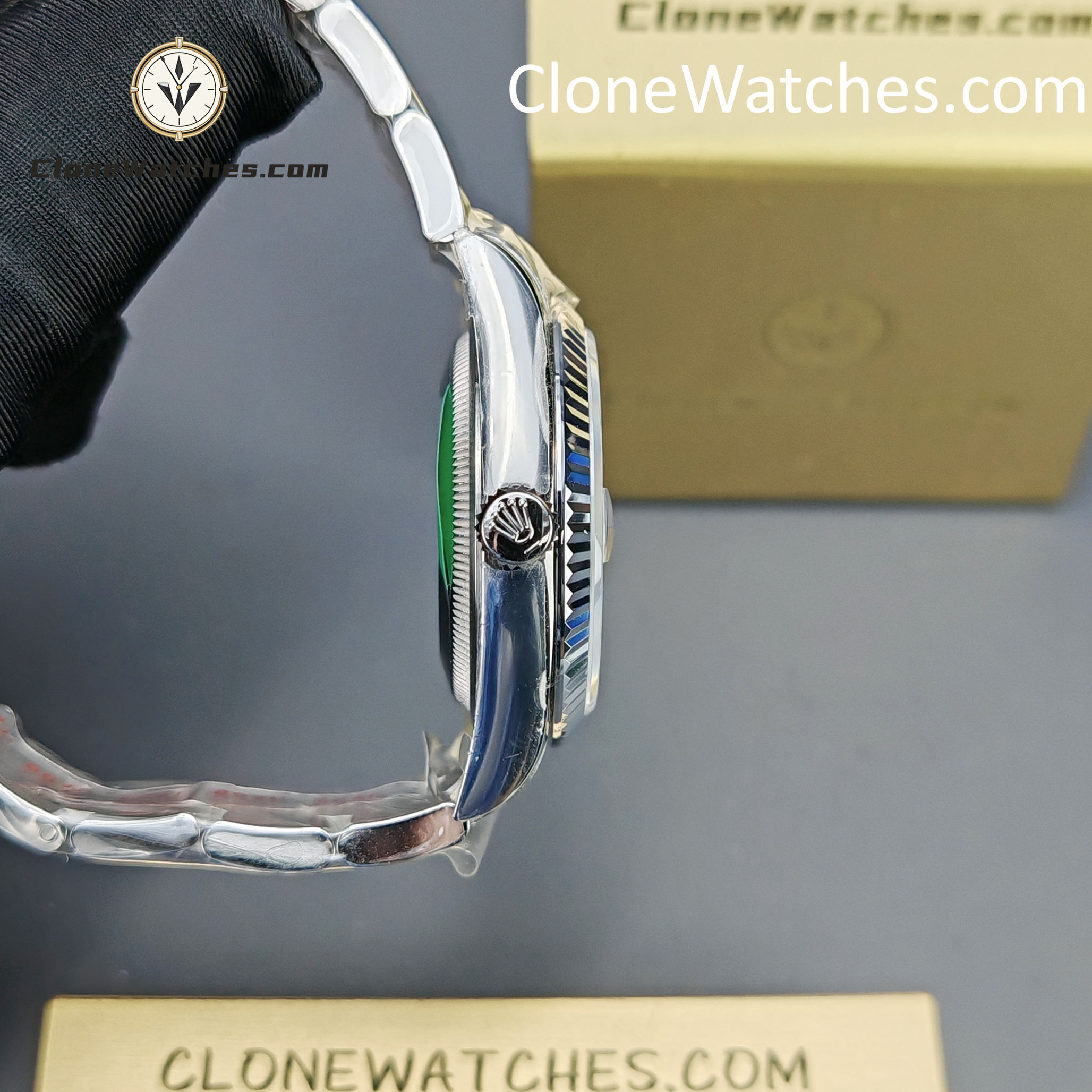Rolex Super Clone Watches 1:1 DateJust Black Diamond Dial m126234-0028 Oyster 36MM 3235 Movement