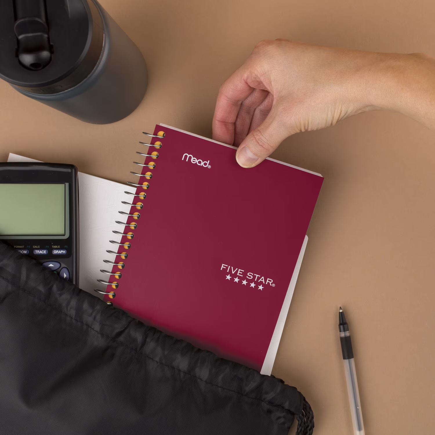 Five Star Personal College Ruled Notebook, 4.5